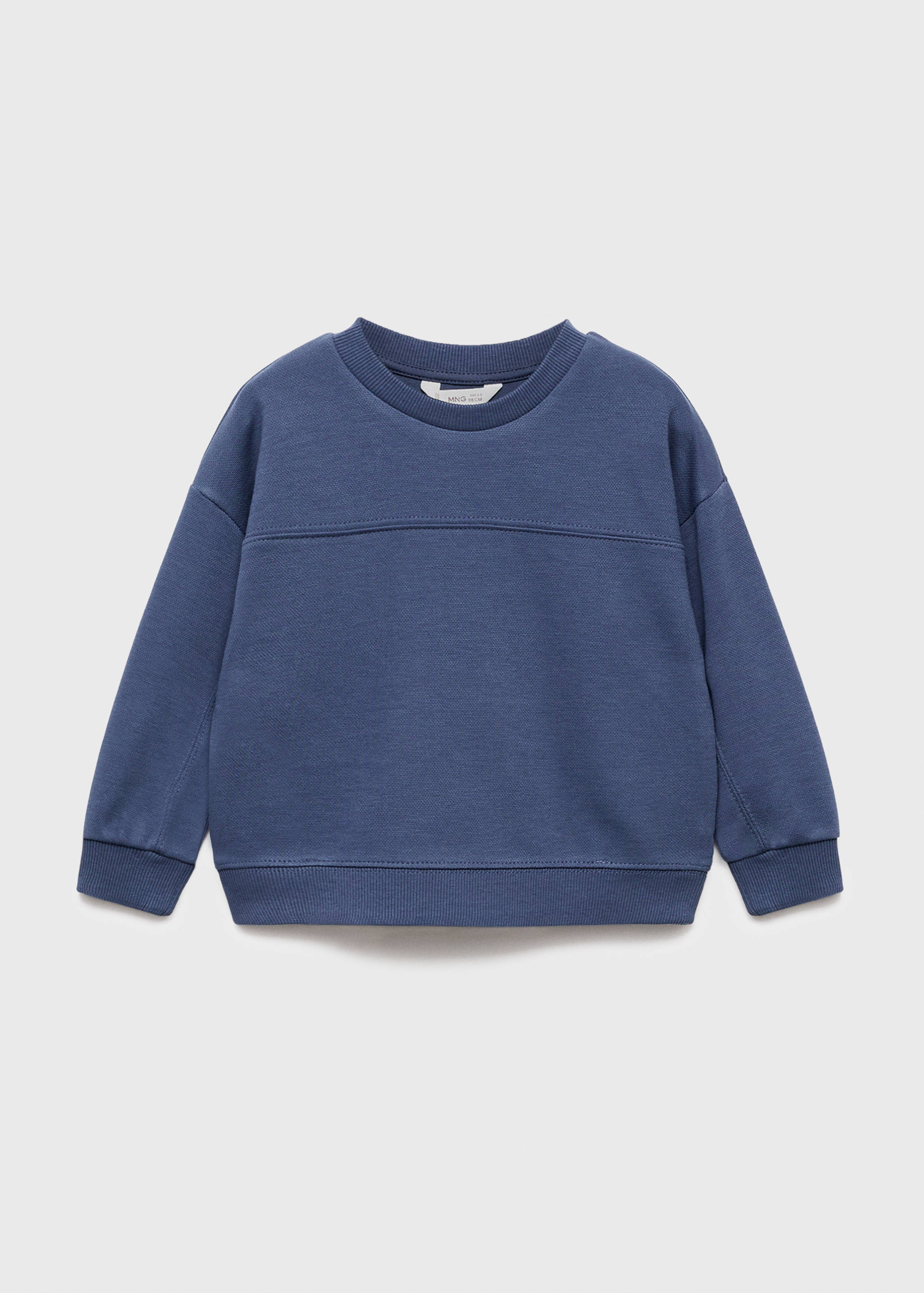 Felpa oversize cotone - Articolo senza modello