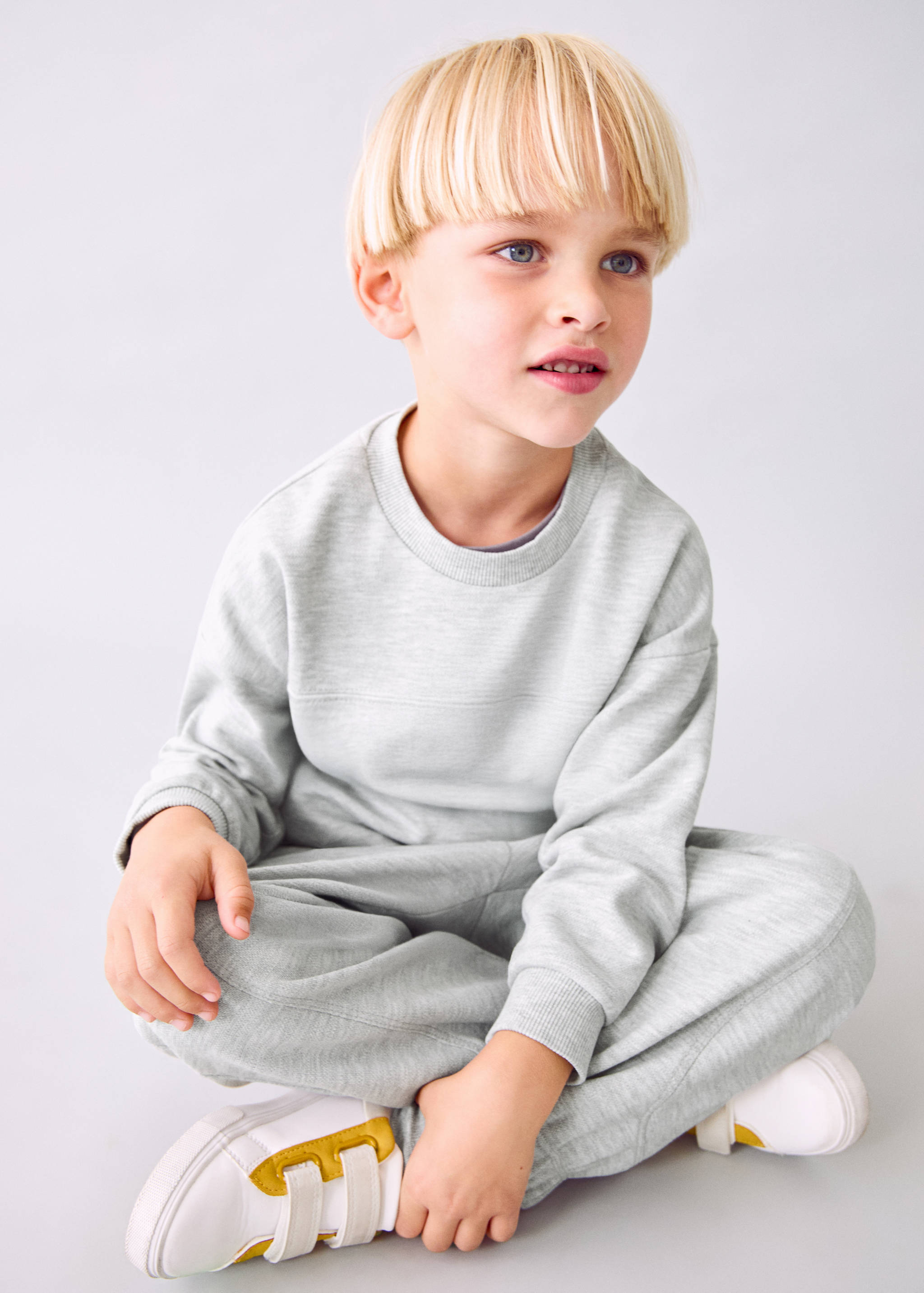 Oversize cotton sweatshirt - Medium plane