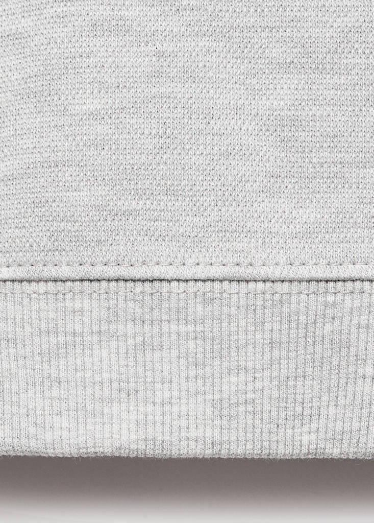 Oversize cotton sweatshirt — Medium Heather Grey