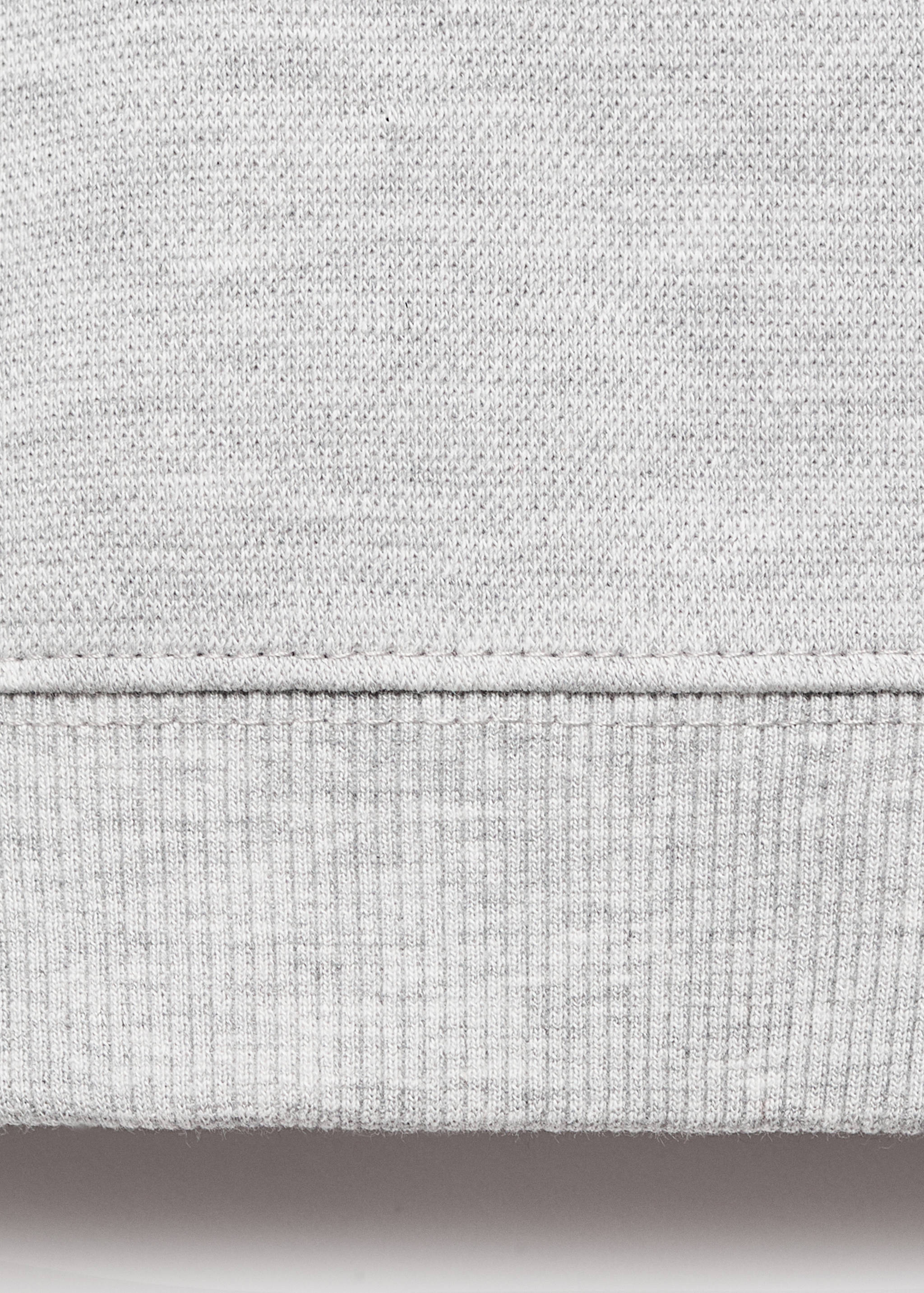Oversize cotton sweatshirt - Details of the article 8