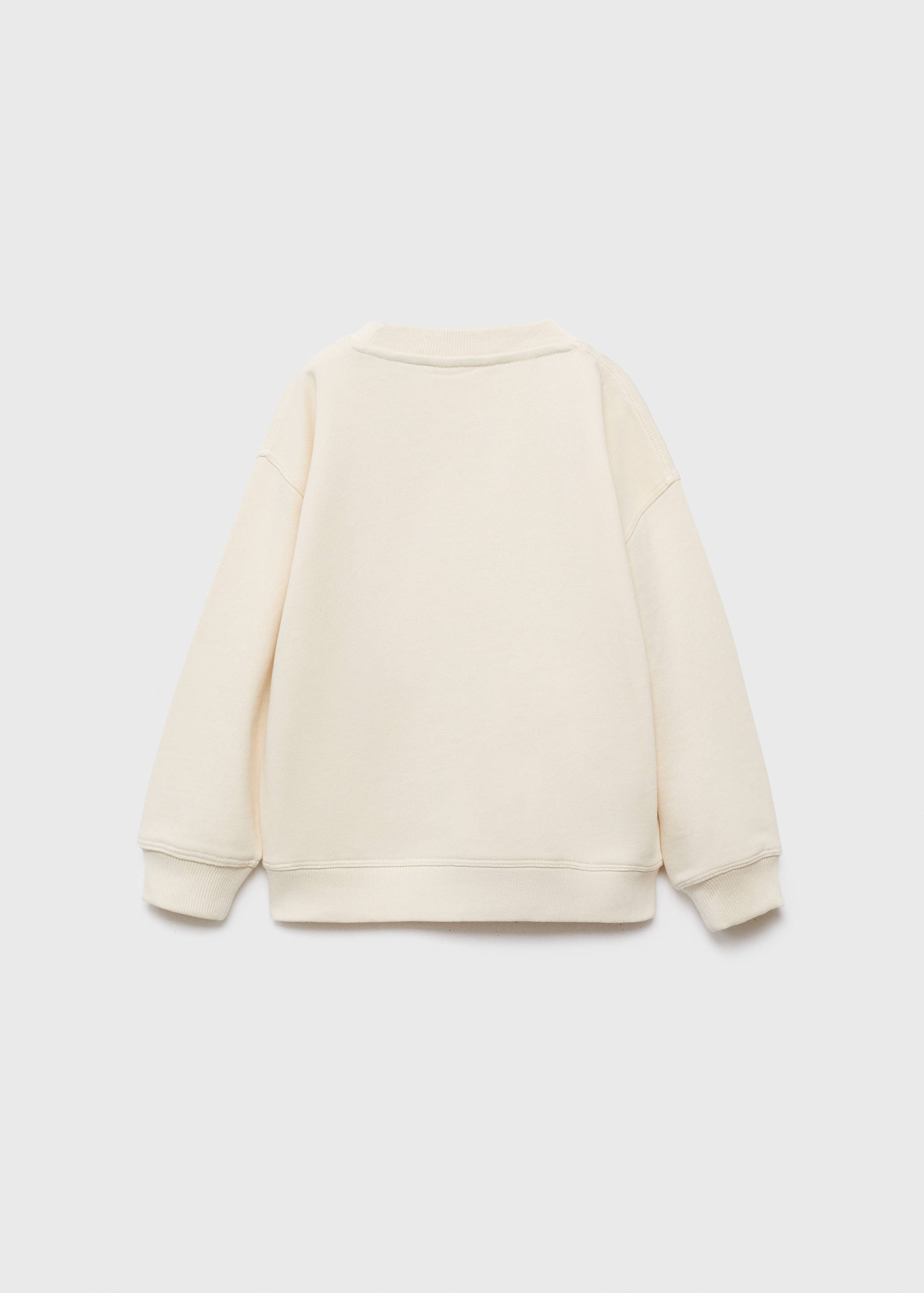 Sweat imprimé animal à broderie - Verso de l’article