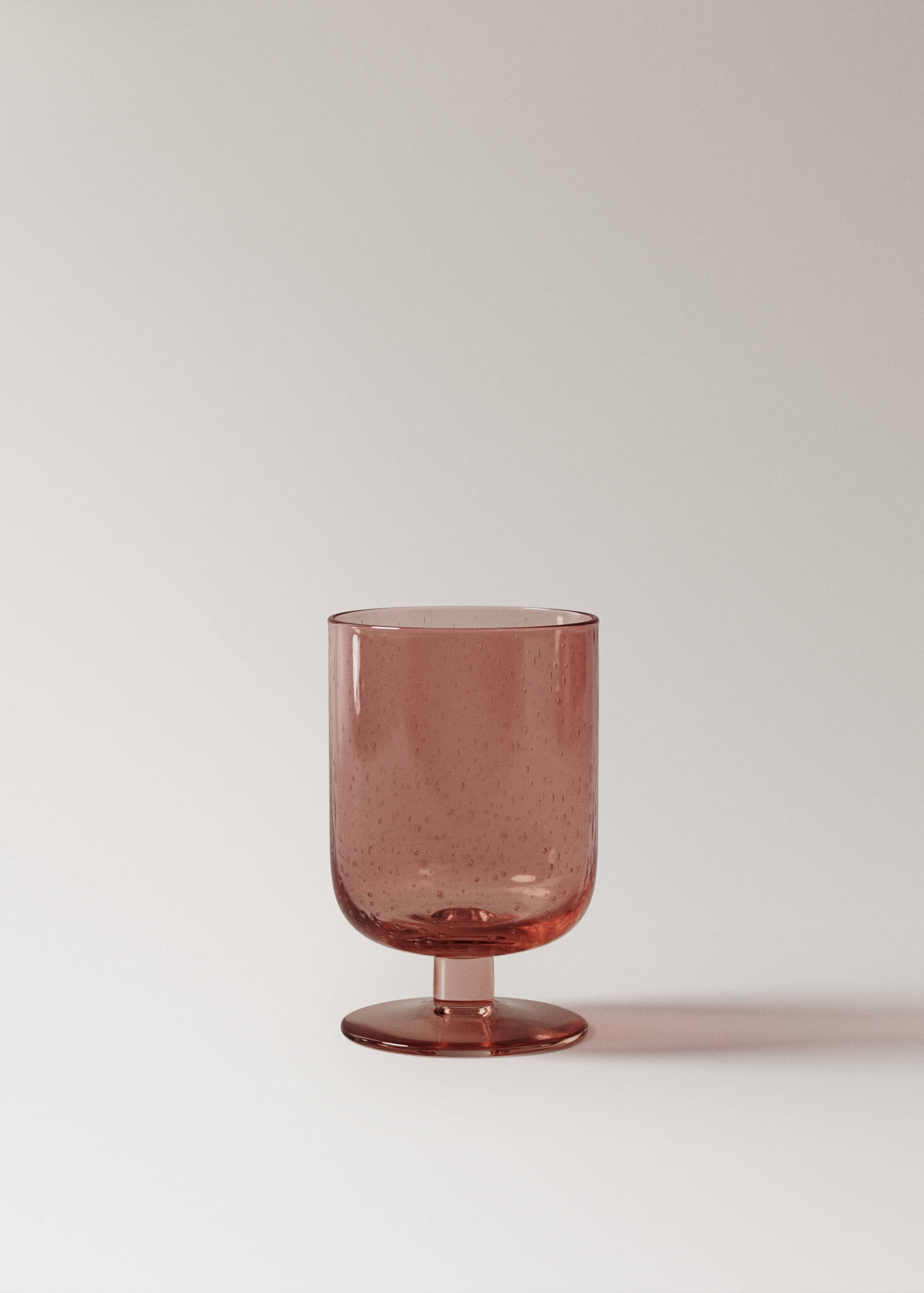 Bubble-design glass cup - Article without model