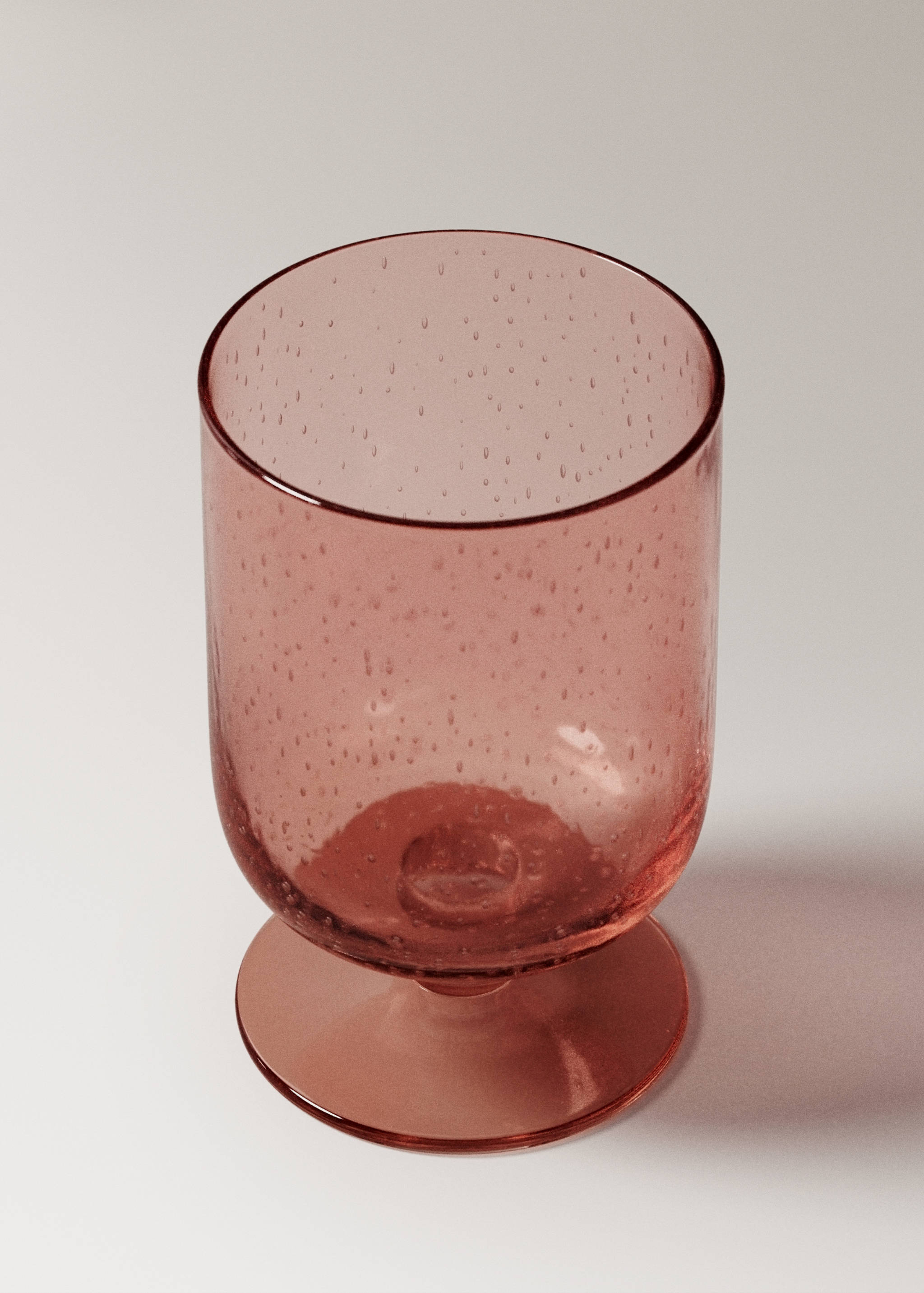 Bubble-design glass cup - Details of the article 1