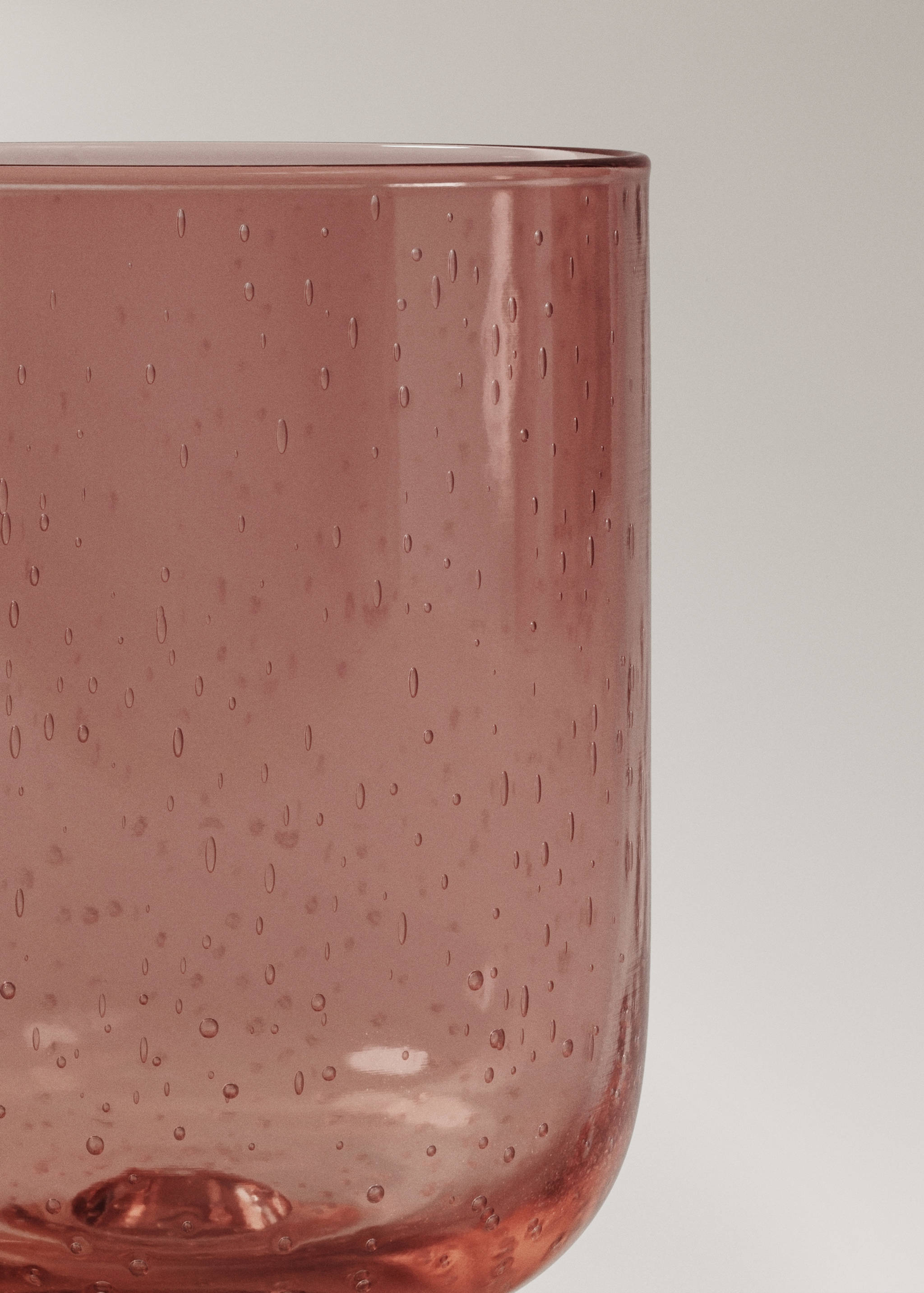 Bubble-design glass cup - Details of the article 2