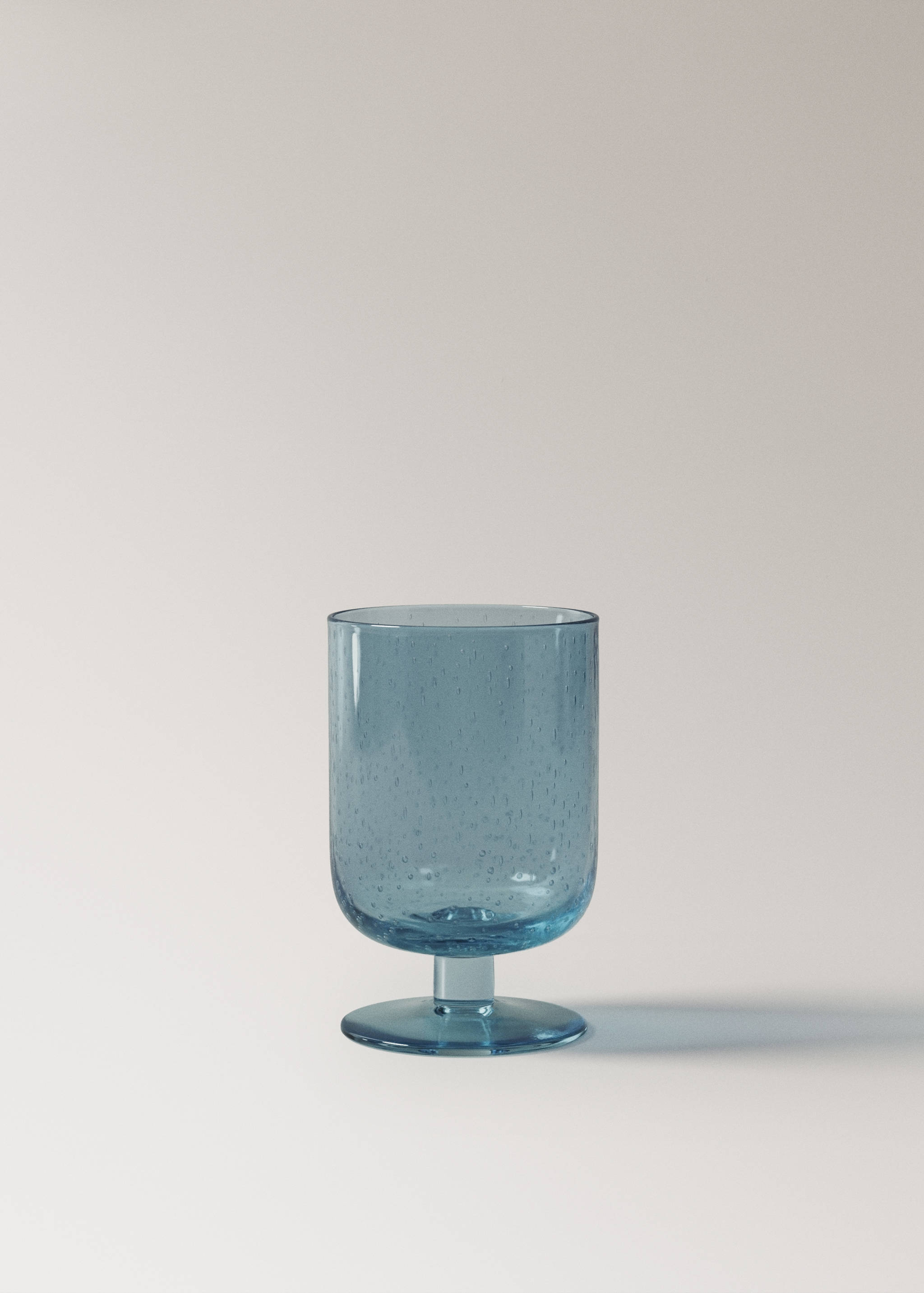 Bubble-design glass cup - Article without model