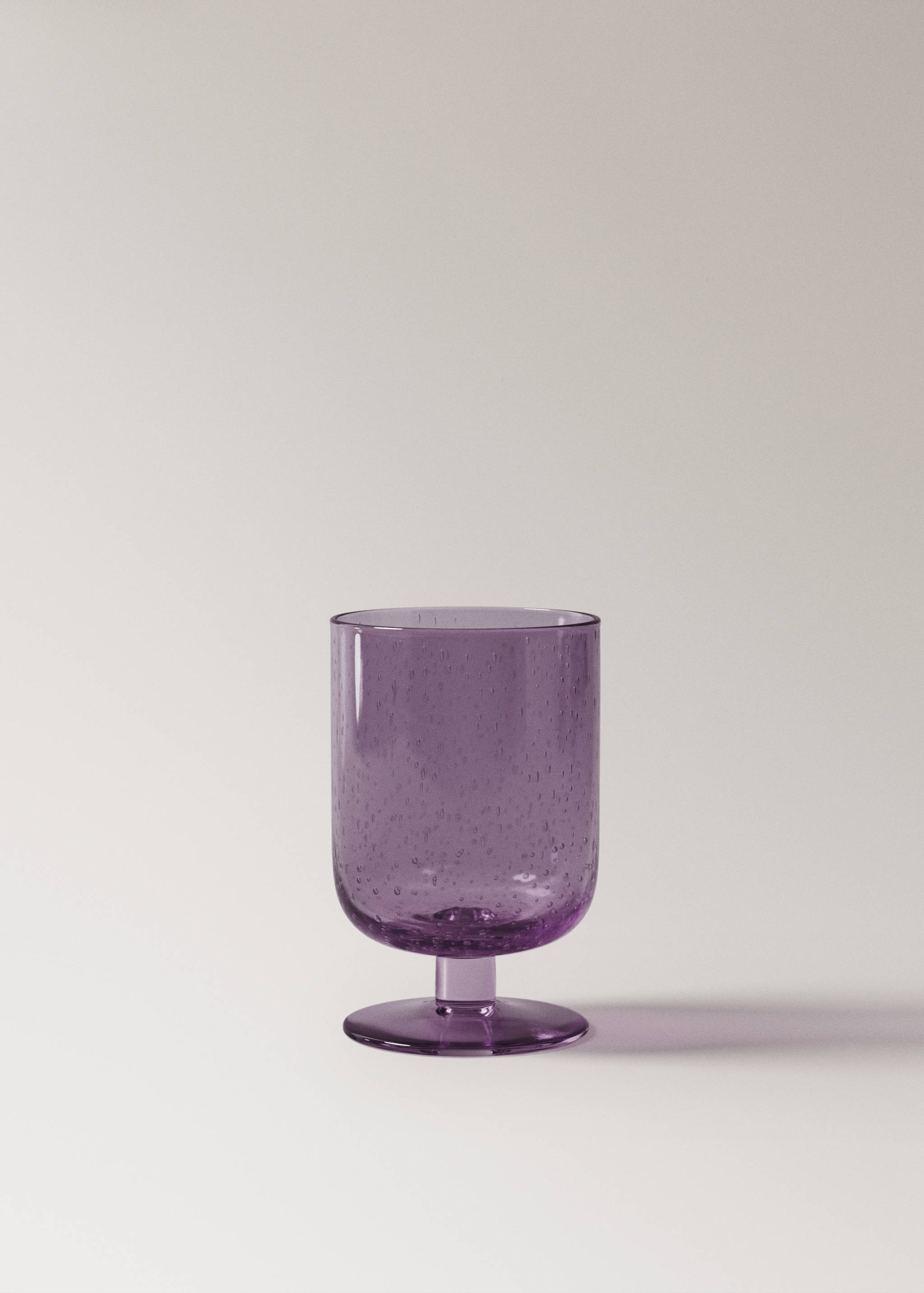 Bubble-design glass cup - Article without model