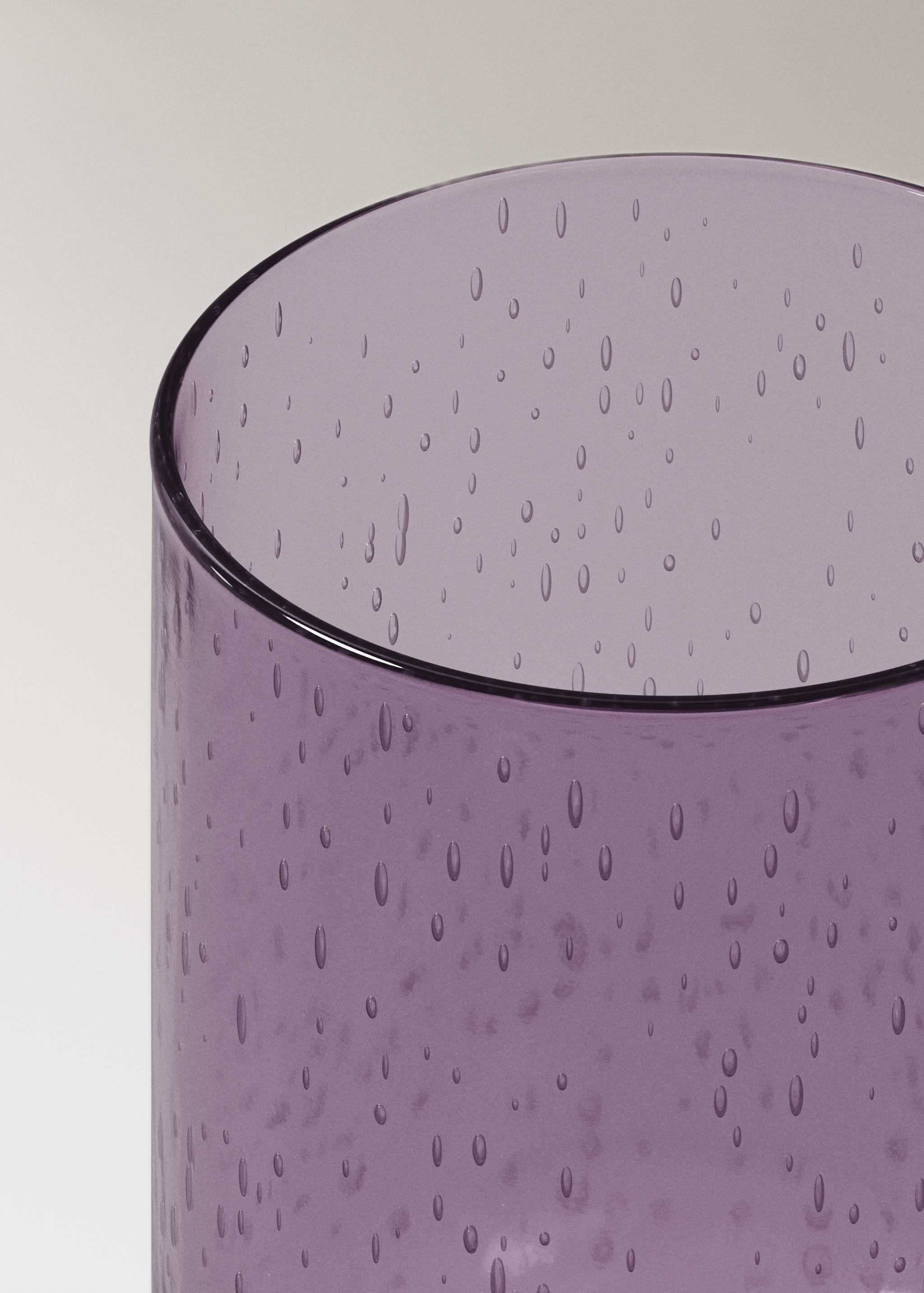 Bubble-design glass cup - Details of the article 1