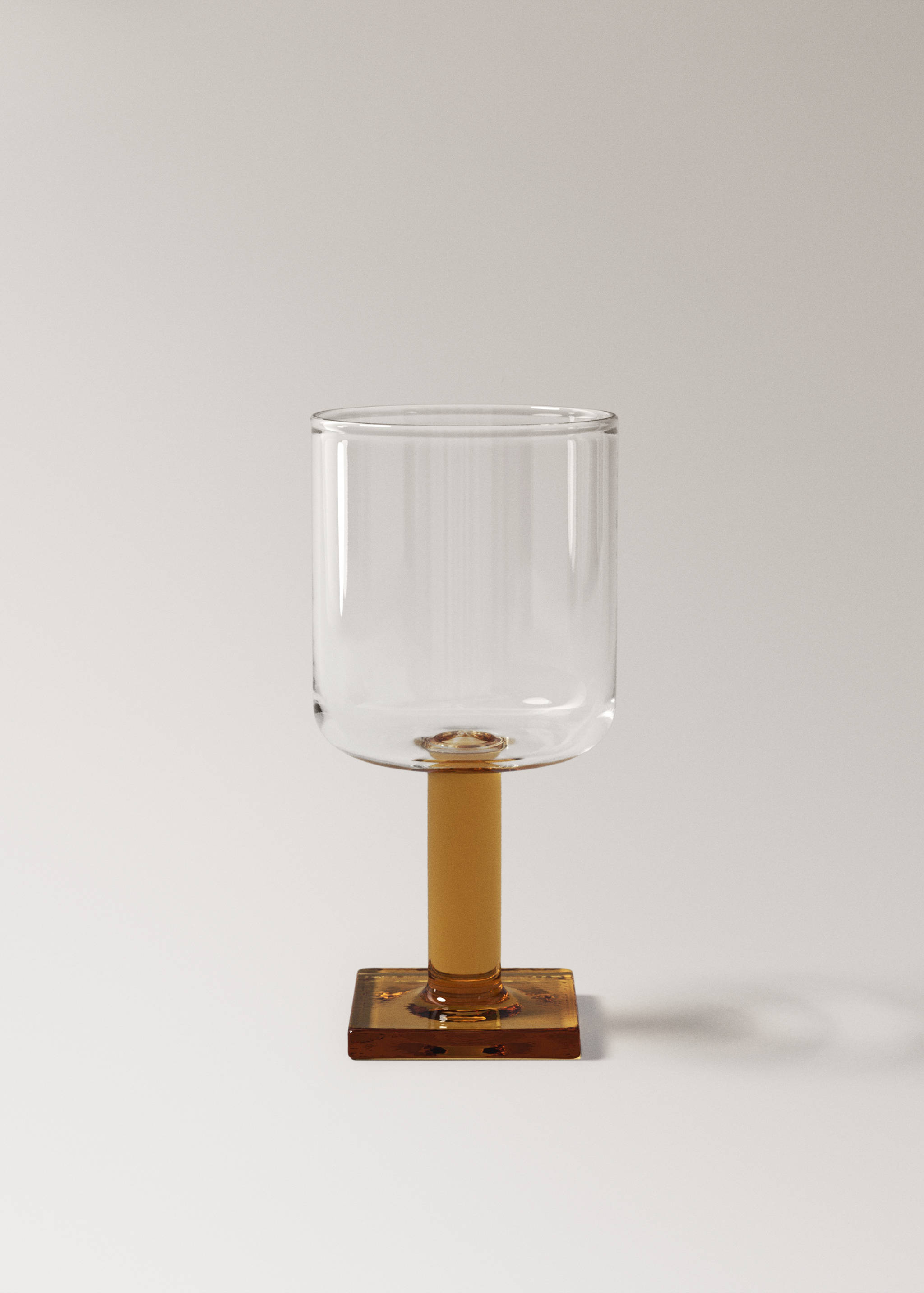 Two-tone borosilicate stem glass - Article without model