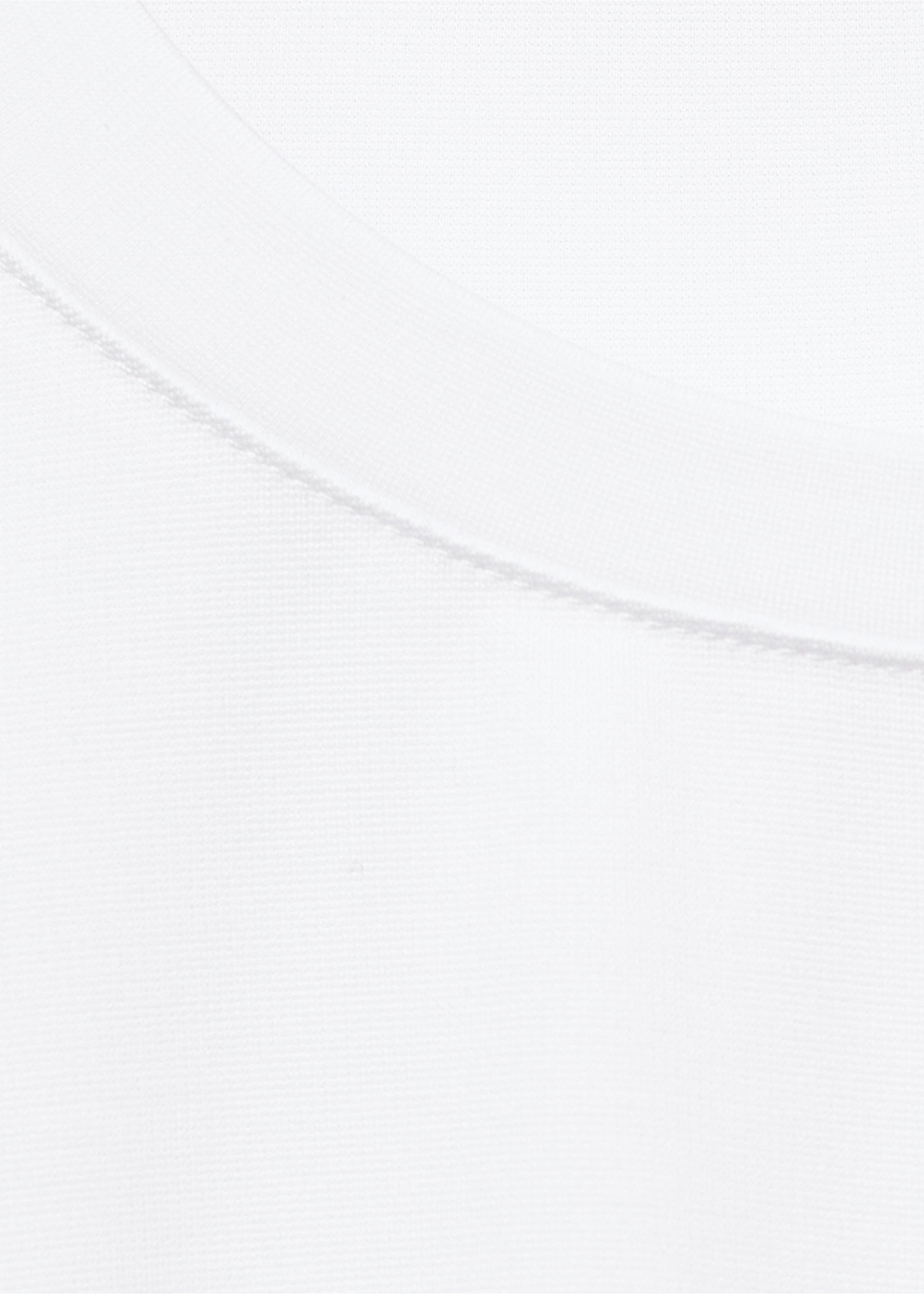 COOLMAX® slim fit T-shirt - Details of the article 8, White. Ref: 17034449-00.