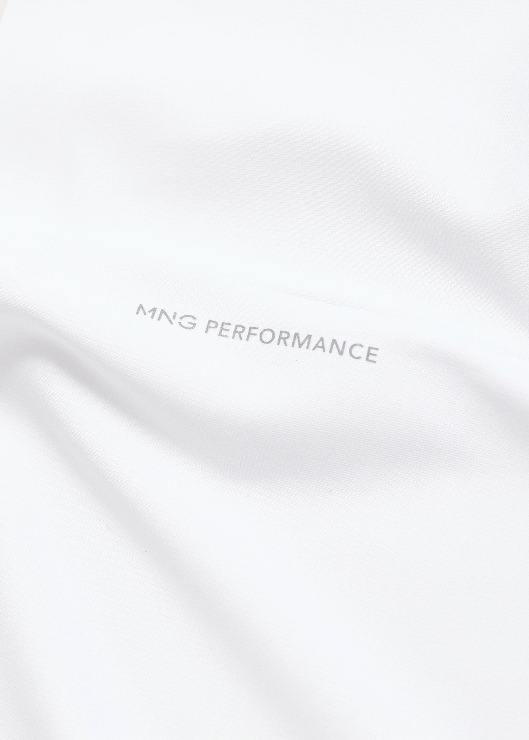 COOLMAX® slim fit T-shirt - Details of the article 0, White. Ref: 17034449-00.
