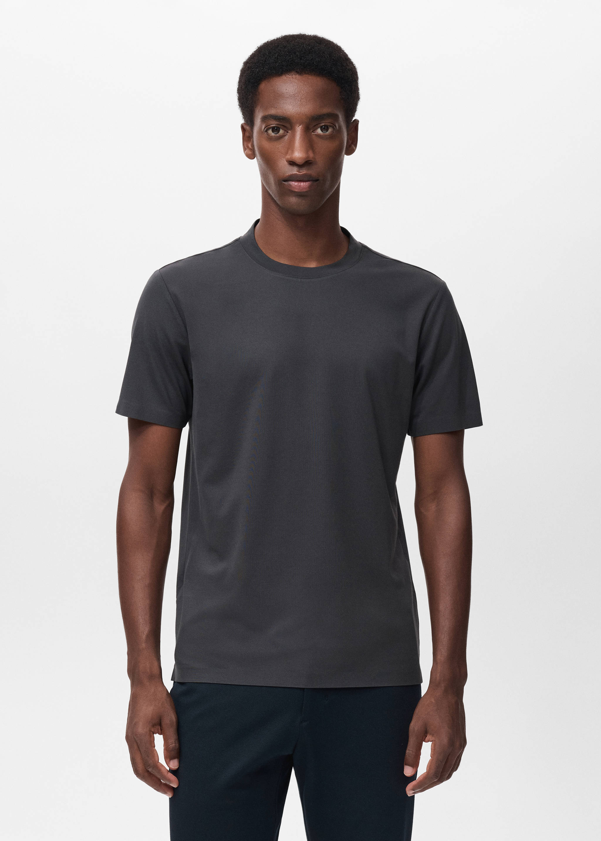 T-shirt slim fit COOLMAX® - Plano médio