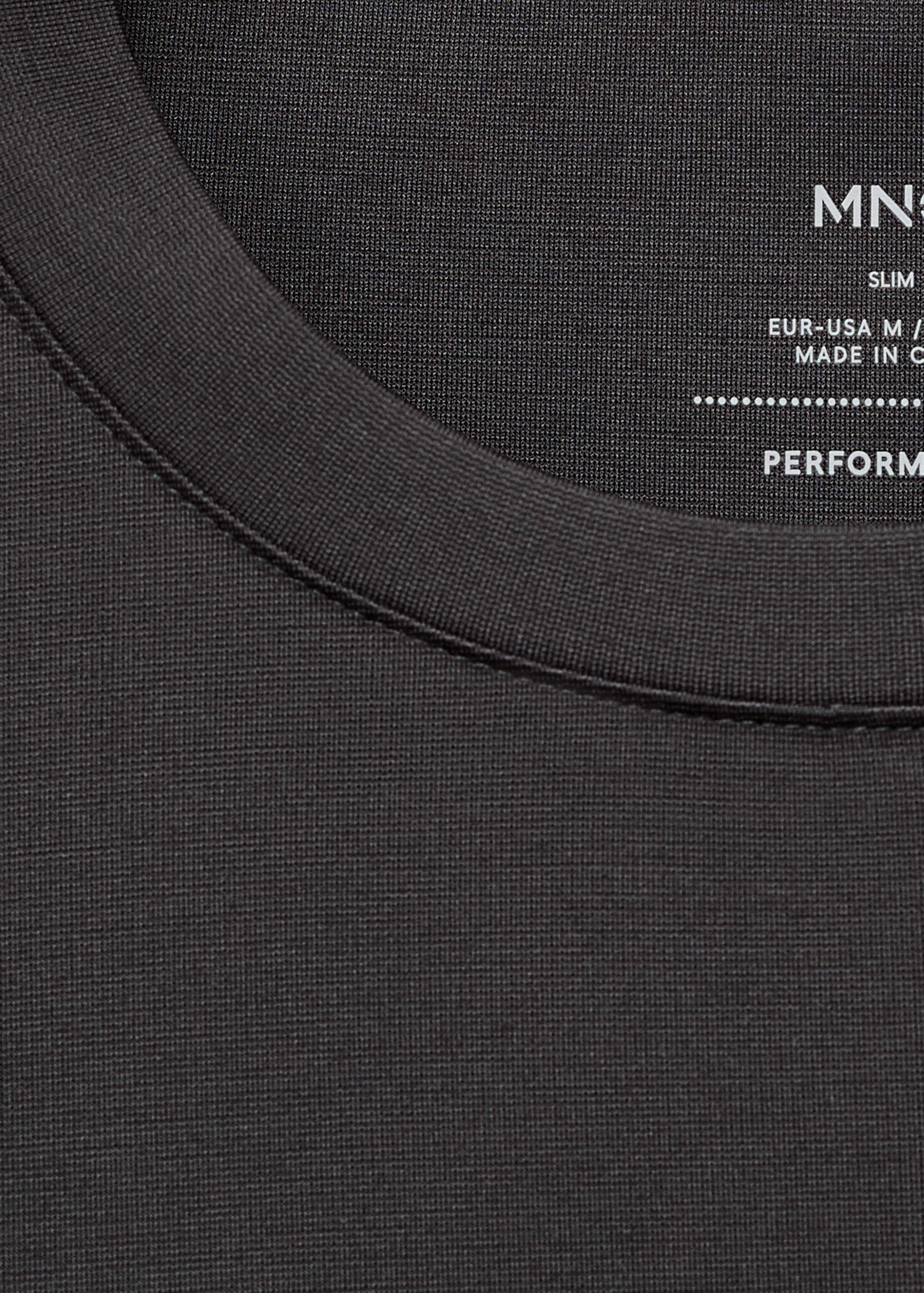 T-shirt slim fit COOLMAX® - Pormenor do artigo 8