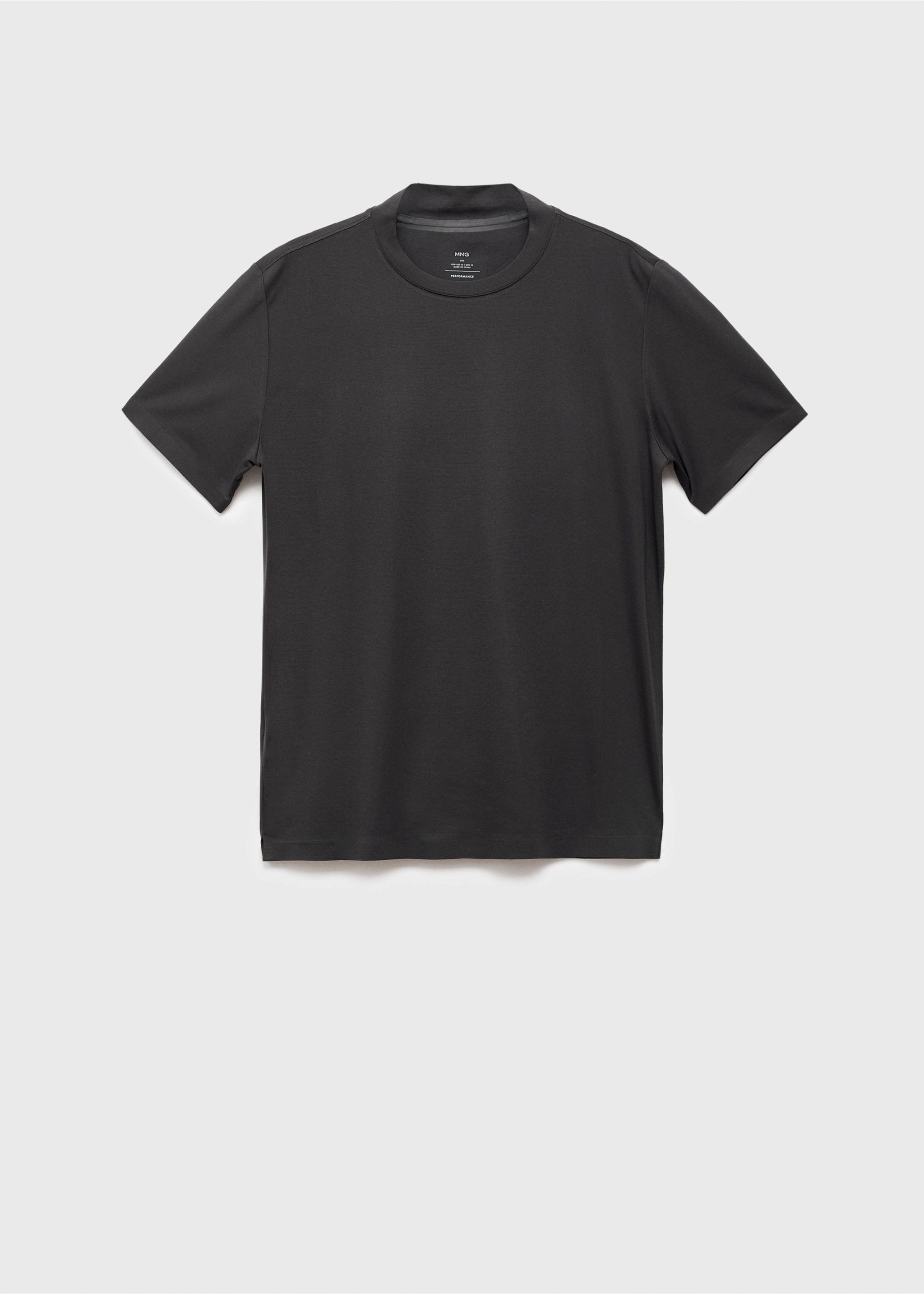 COOLMAX® slim fit T-shirt - Article without model, Dark Green. Ref: 17034449-00.