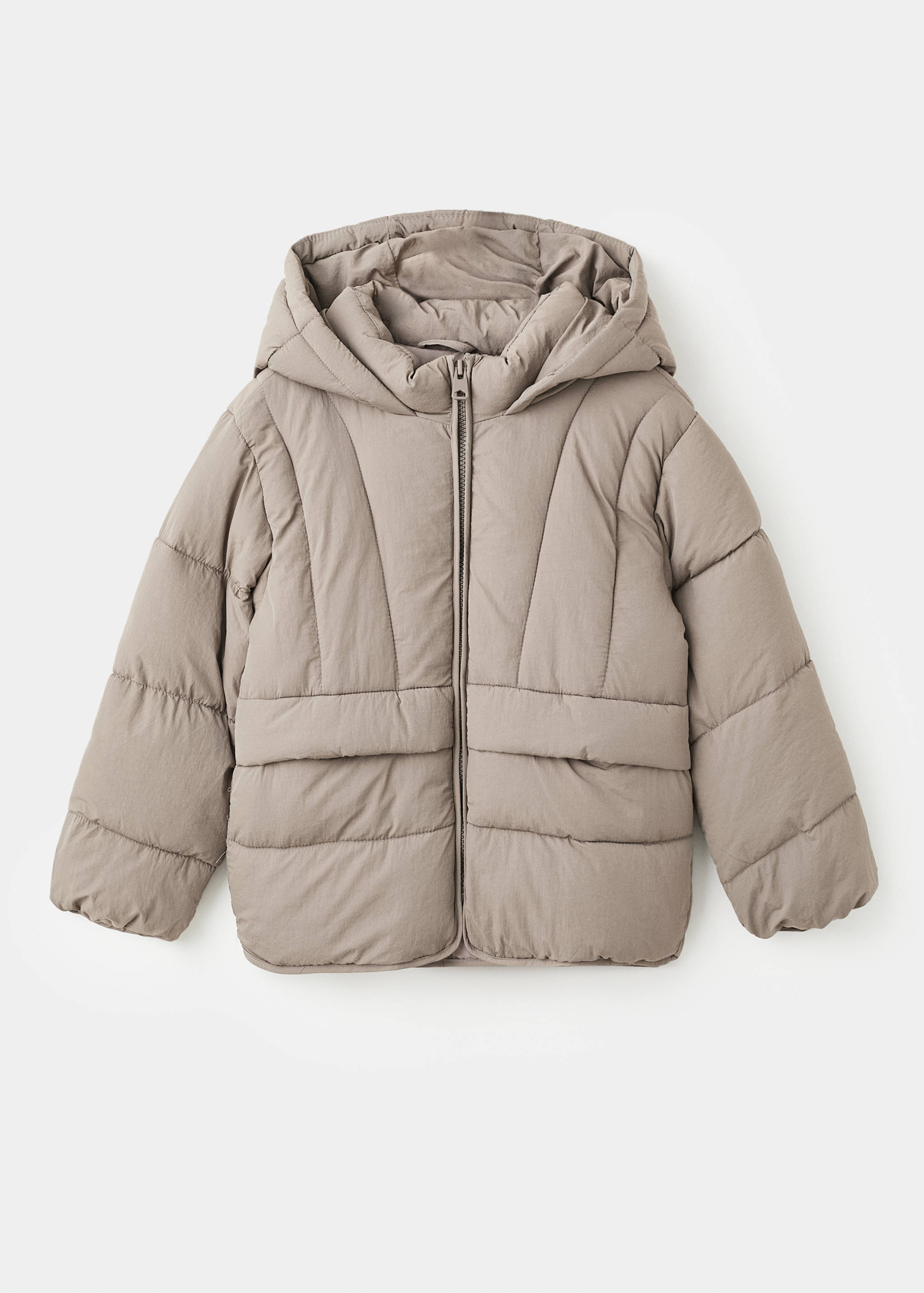 Hood puffer coat - Article without model