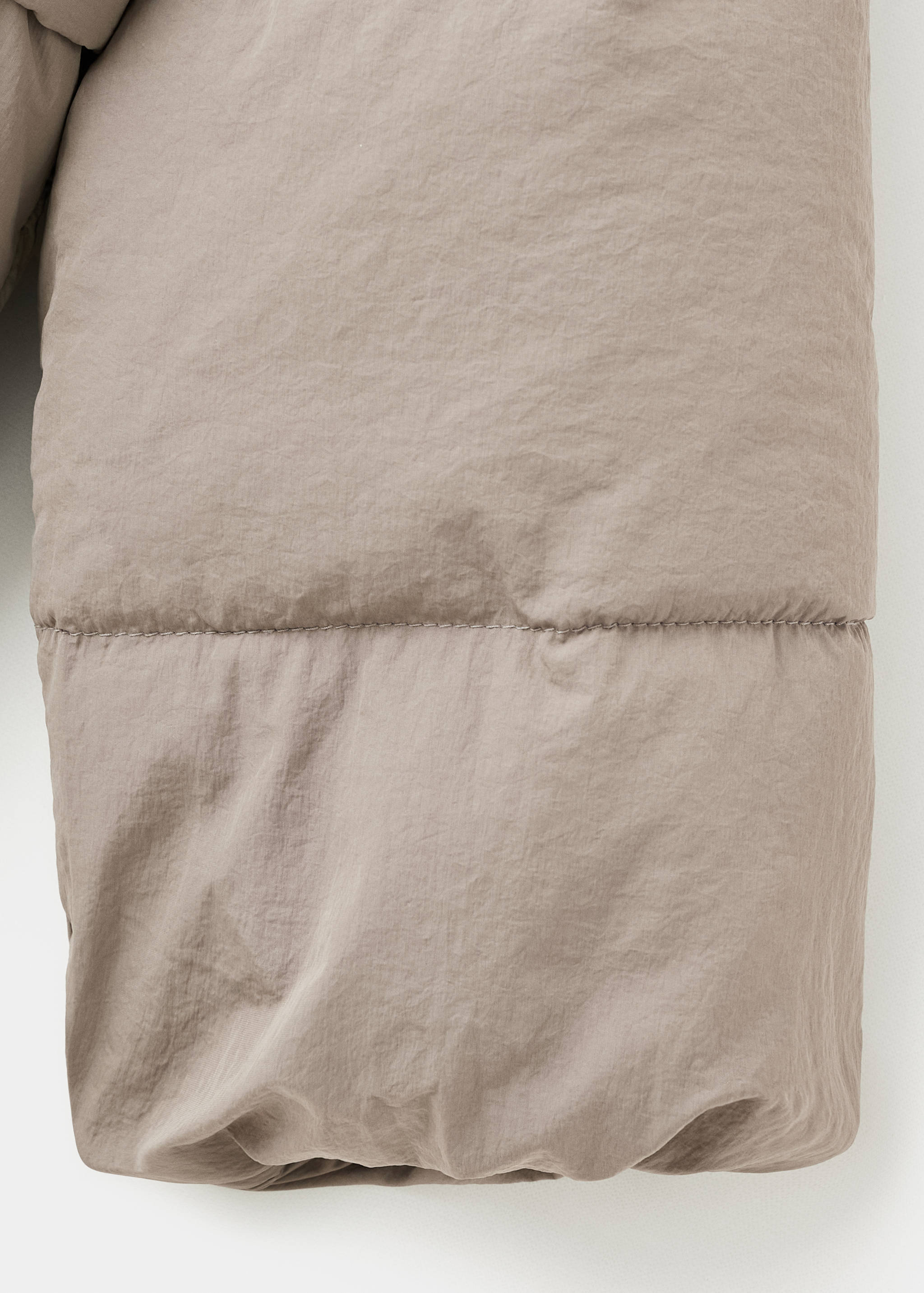 Hood puffer coat - Details of the article 0