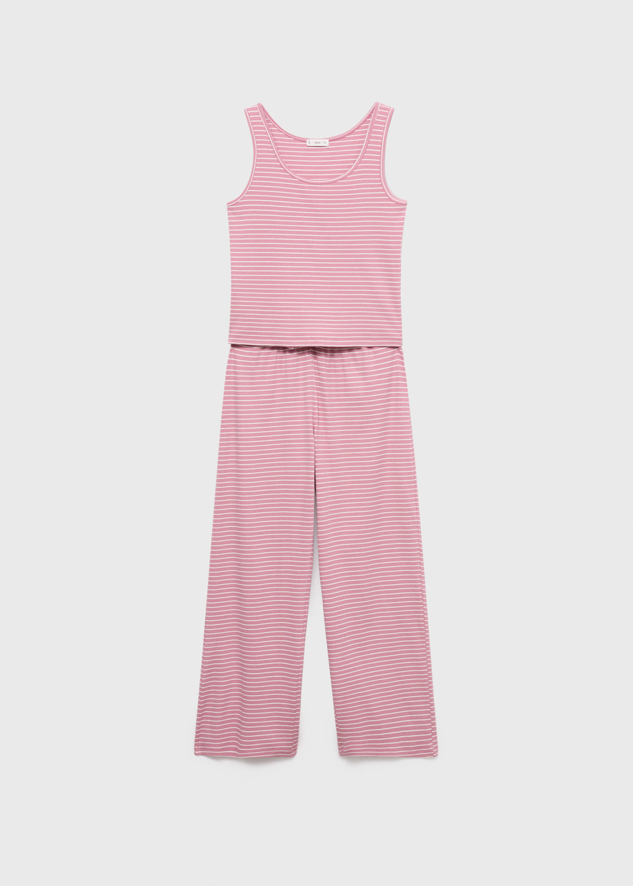 Комплект длинная пижама - Обратная сторона изделия