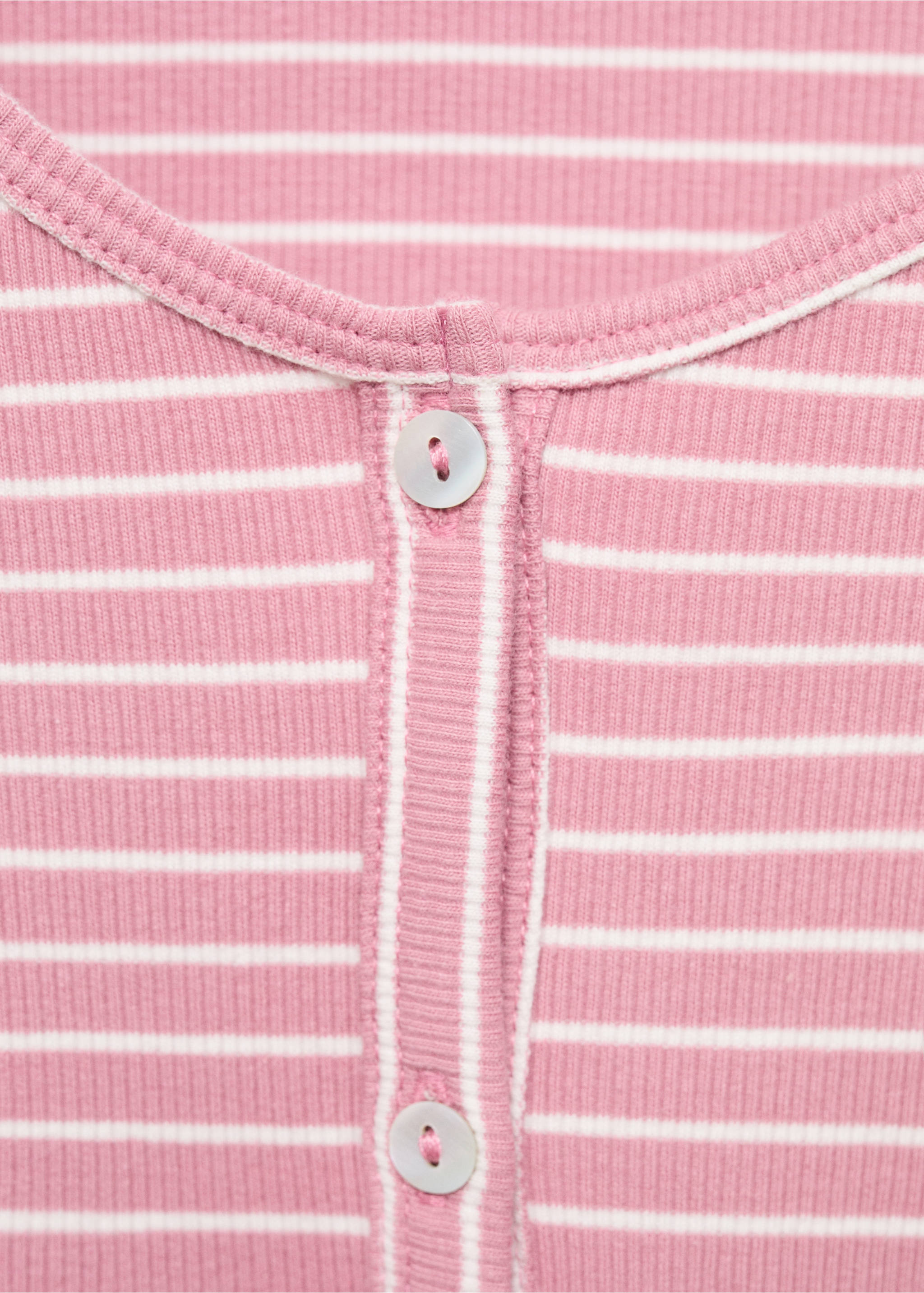 Комплект длинная пижама - Деталь изделия 0, Пастельно-розовый. Ref: 17034775-00.