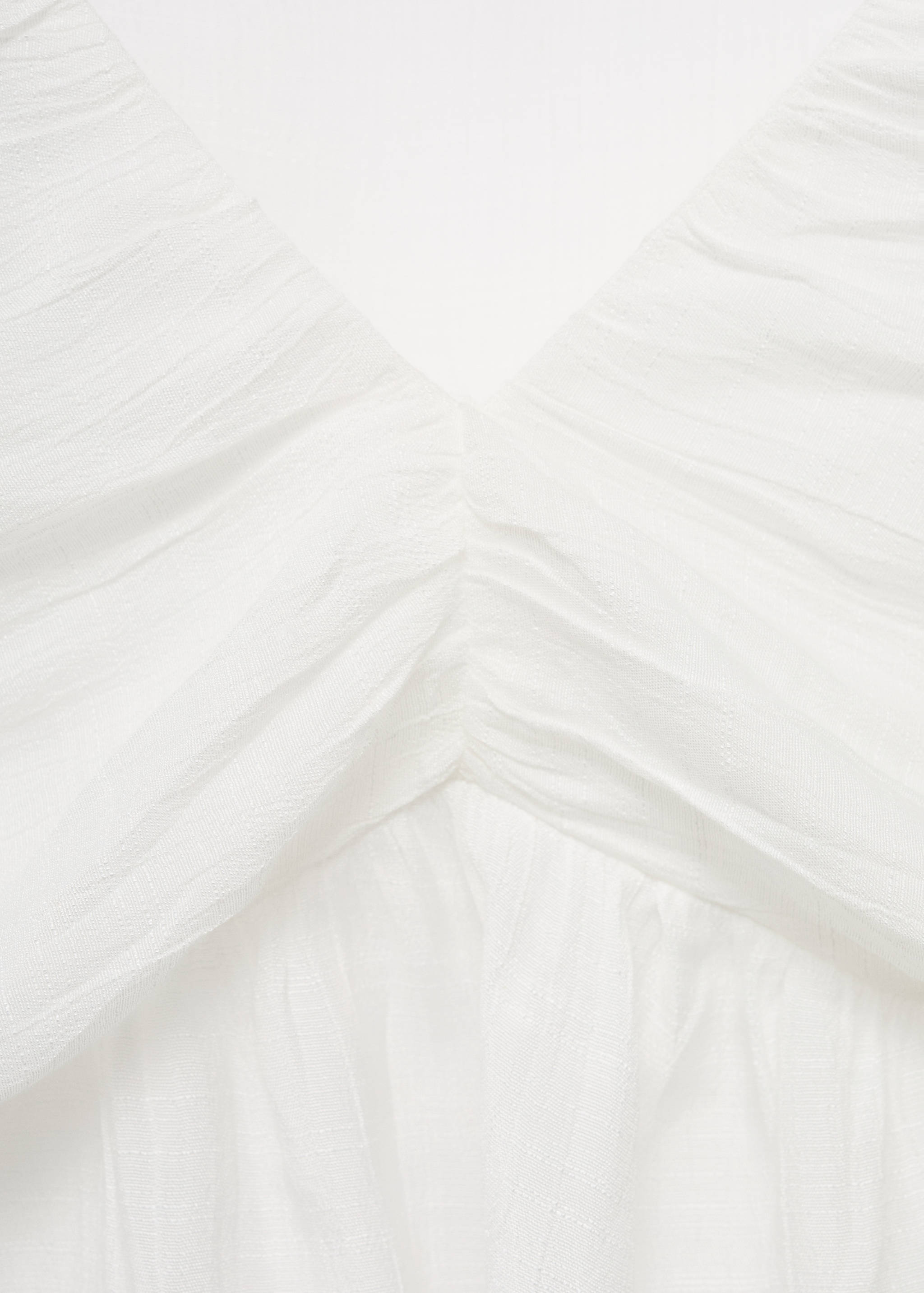 Ruffled shirred blouse - Details of the article 8