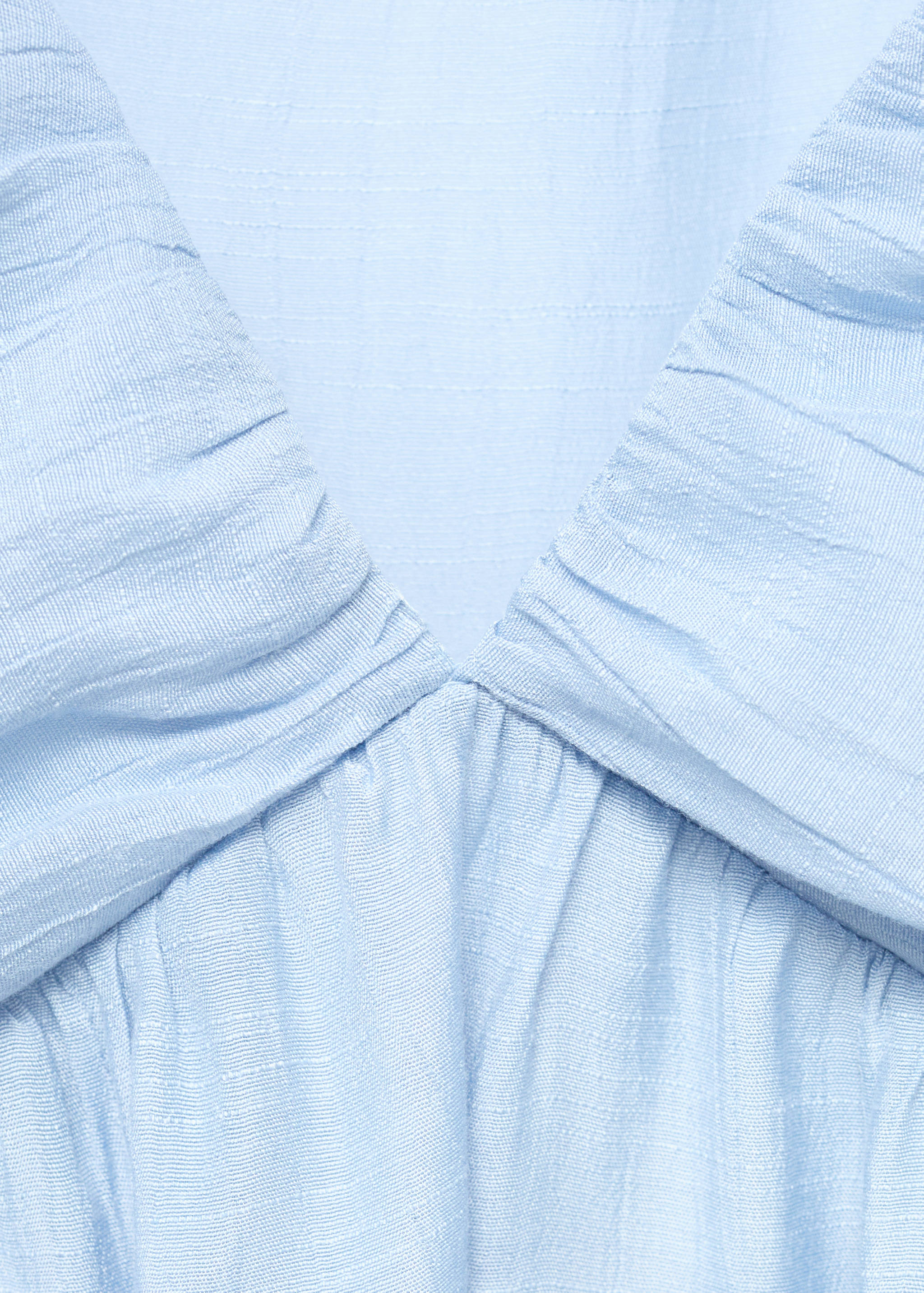 Volanlı büzgü detaylı bluz - Ürün detayı 8