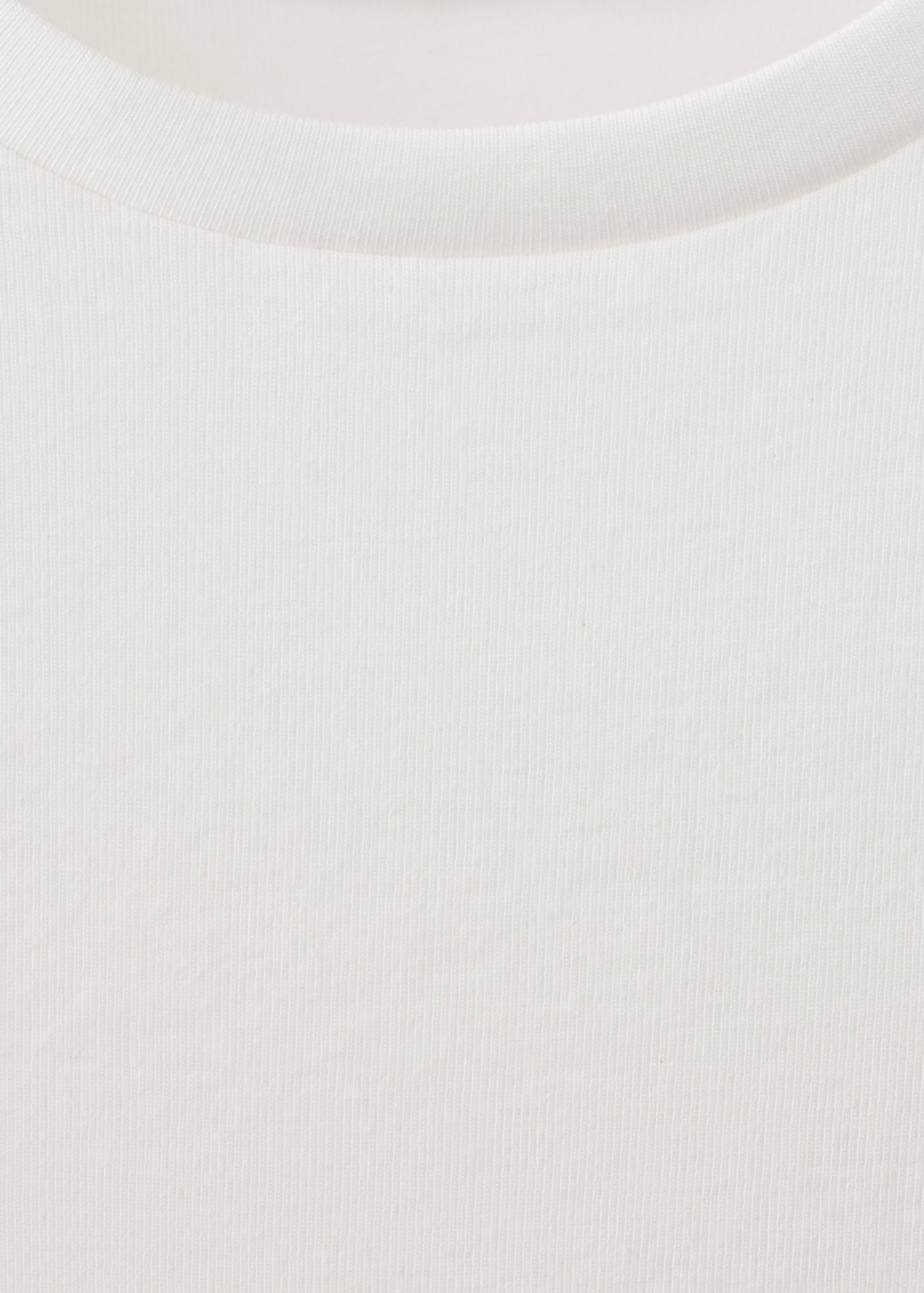 Long-sleeved cropped t-shirt - Details of the article 8