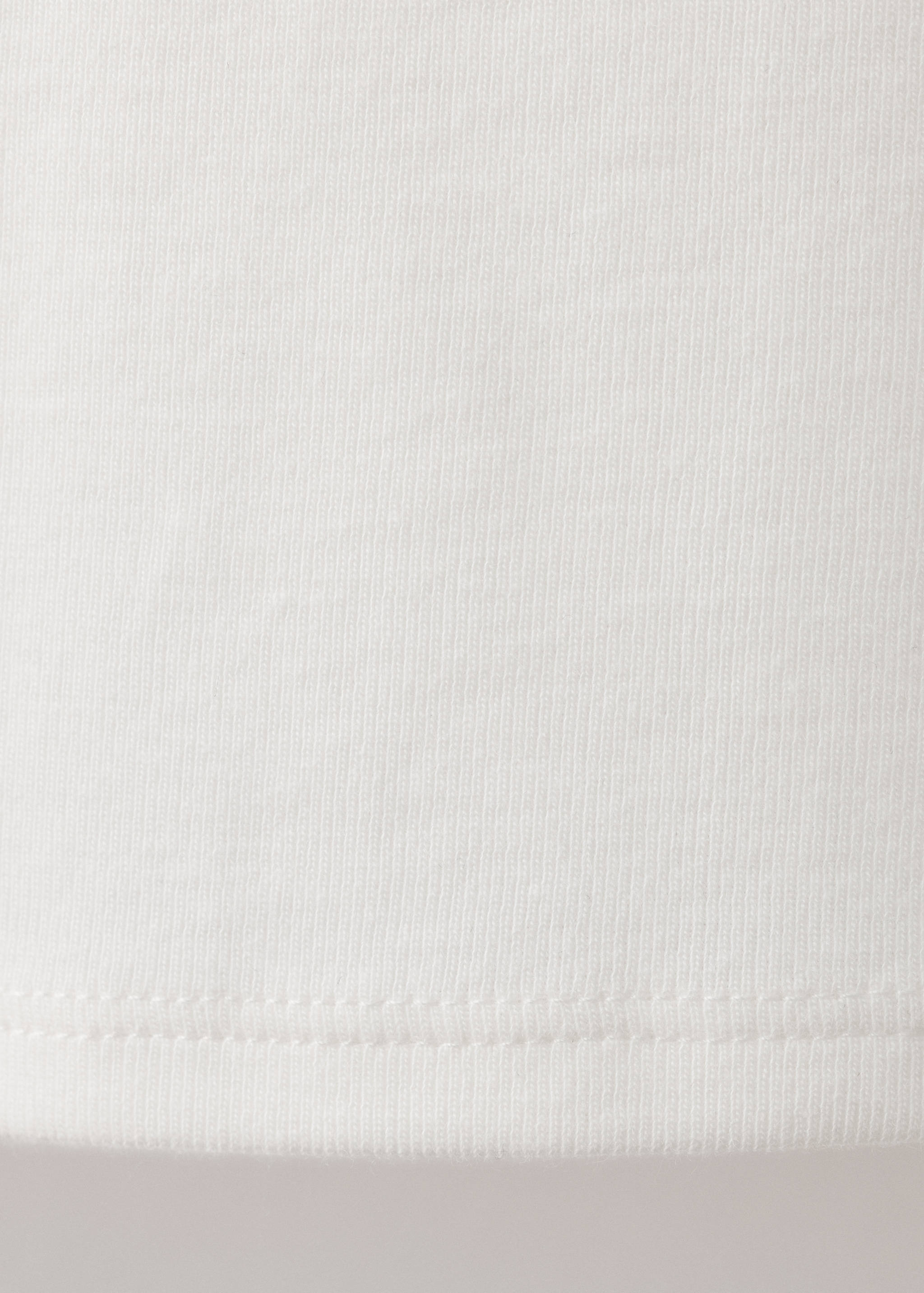 Long-sleeved cropped t-shirt - Details of the article 0