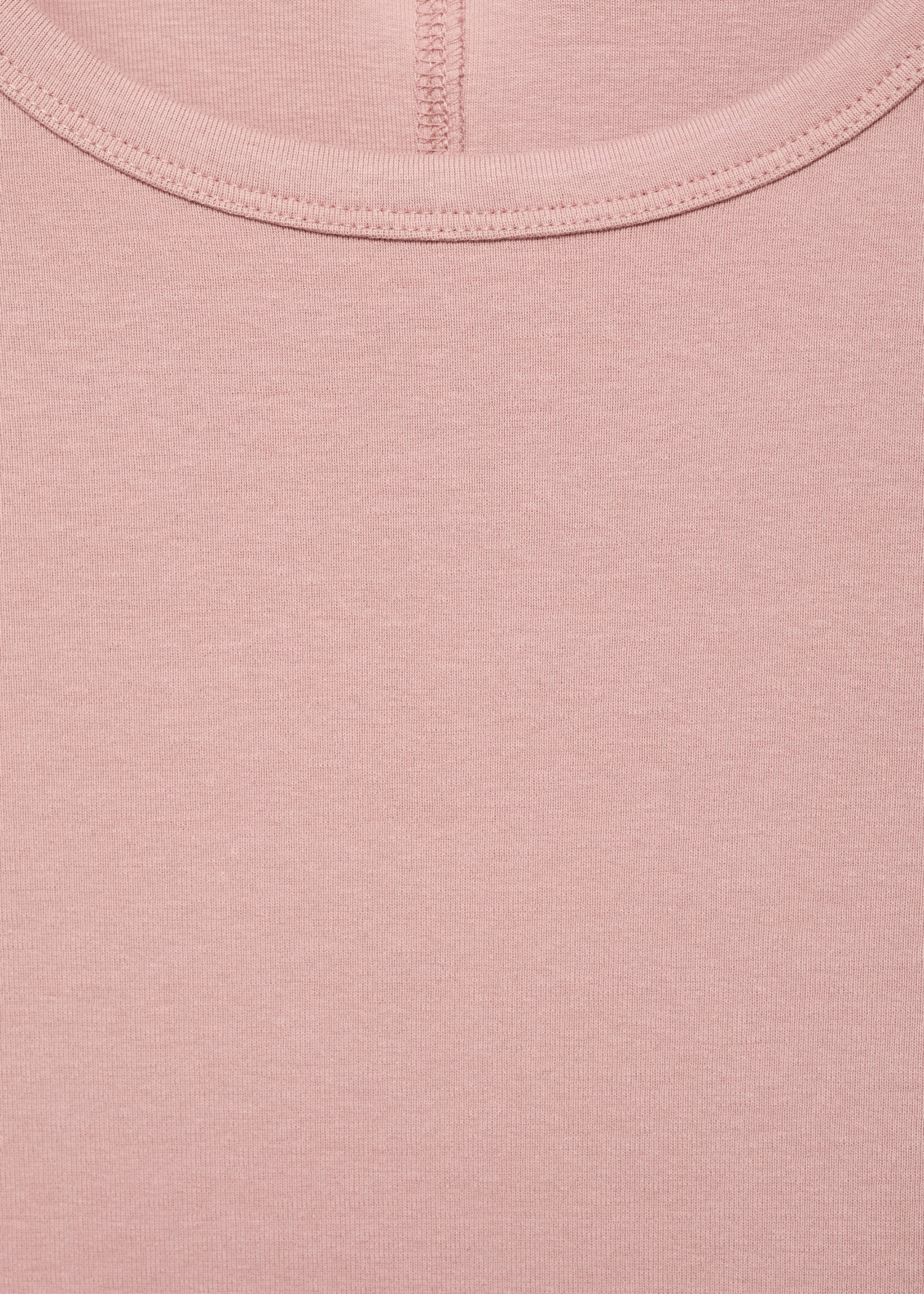 Fitted cotton t-shirt - Details of the article 8