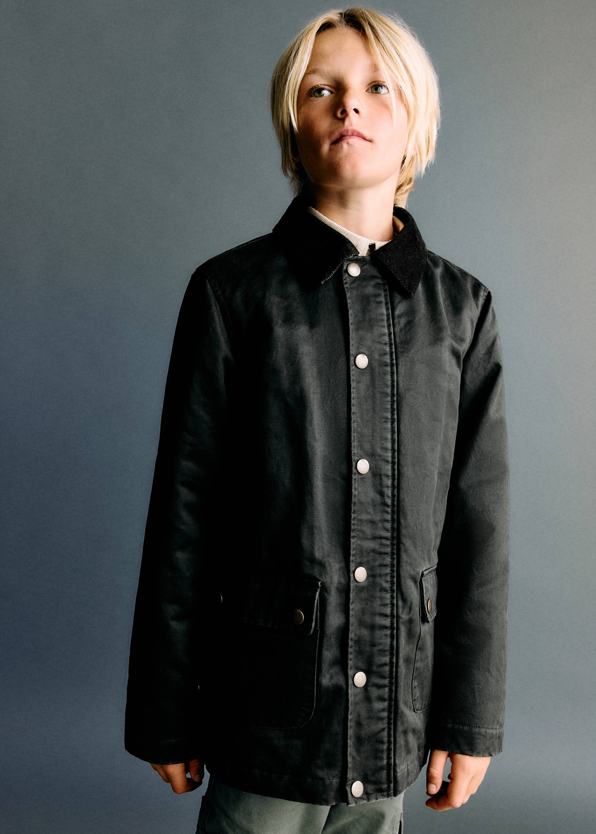 Parka effet ciré - Détail de l'article 1