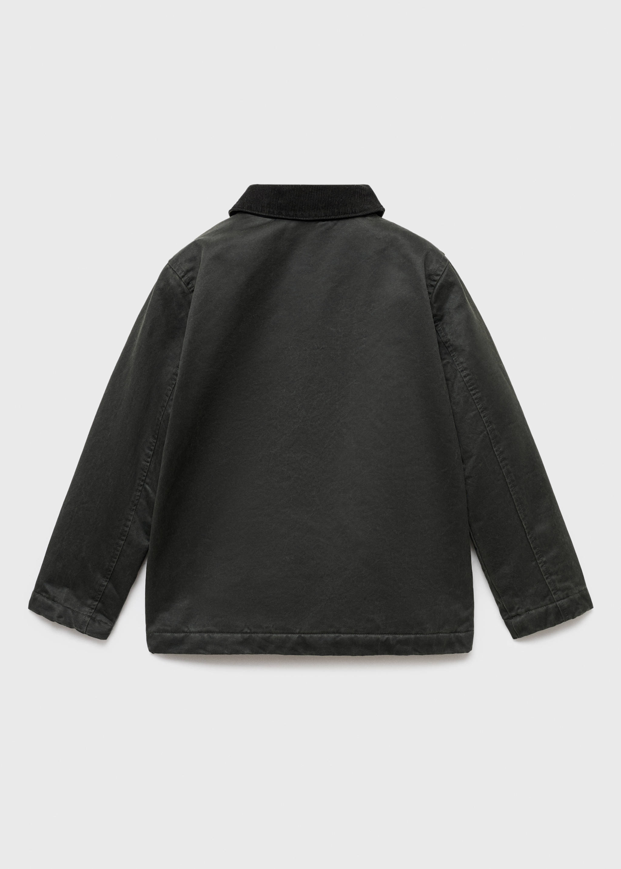 Parka effet ciré - Verso de l’article