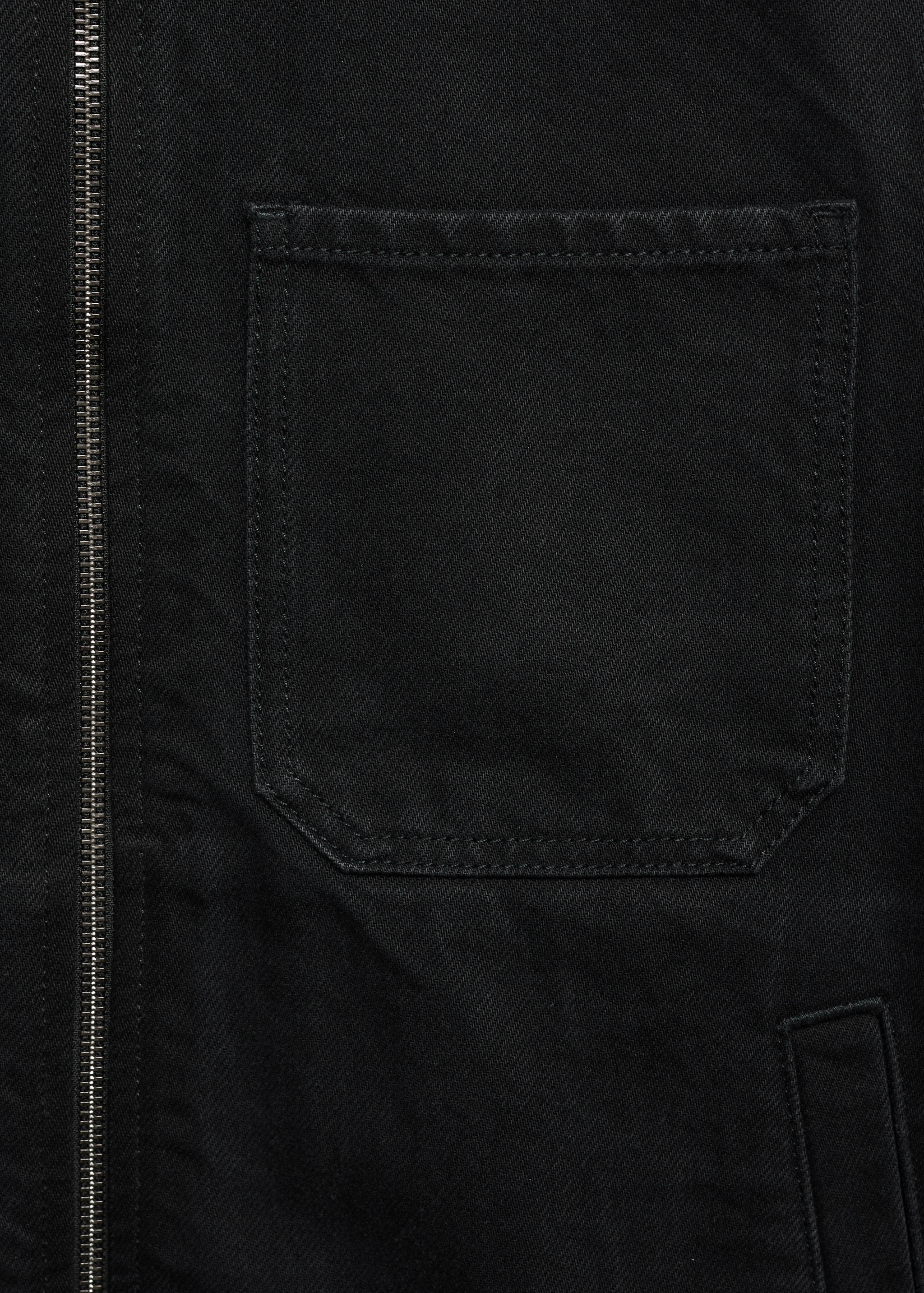 Denim jacket with pockets - Details of the article 0
