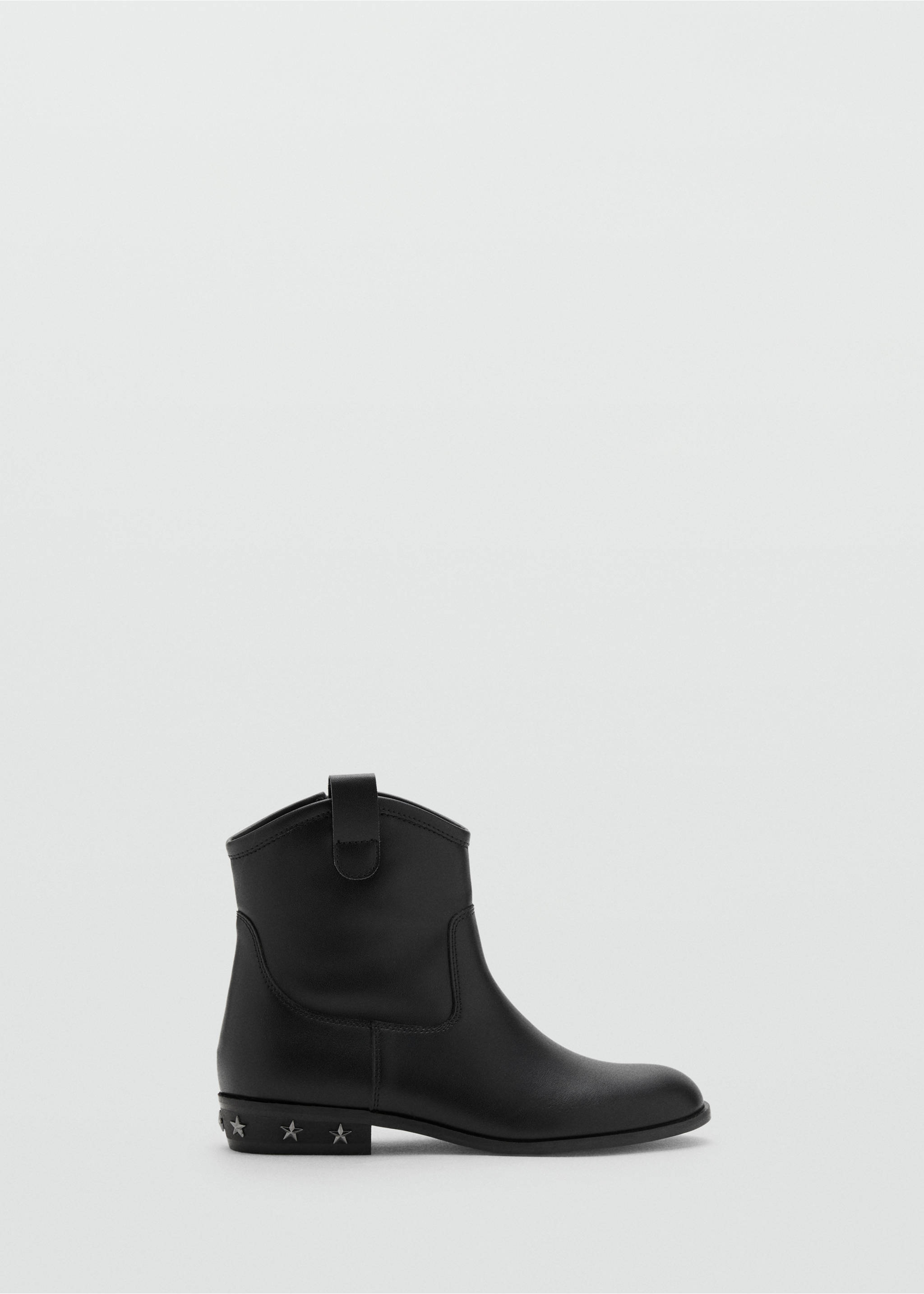 Stud ankle boots - Article without model, Black. Ref: 17035144-00.