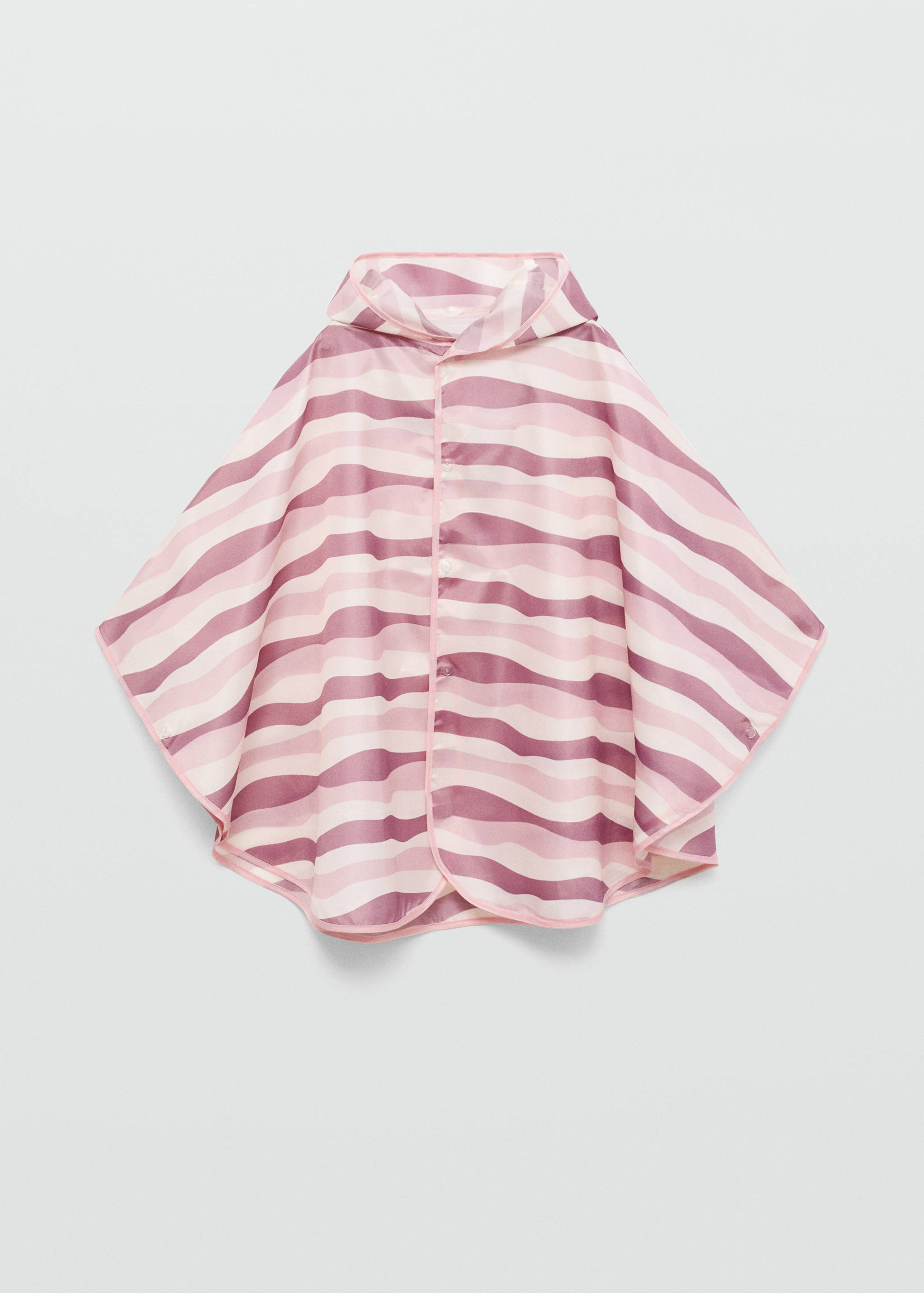 Striped raincoat with ears - Article without model