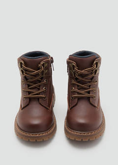 Lace-up mountain boots — Chocolate 6