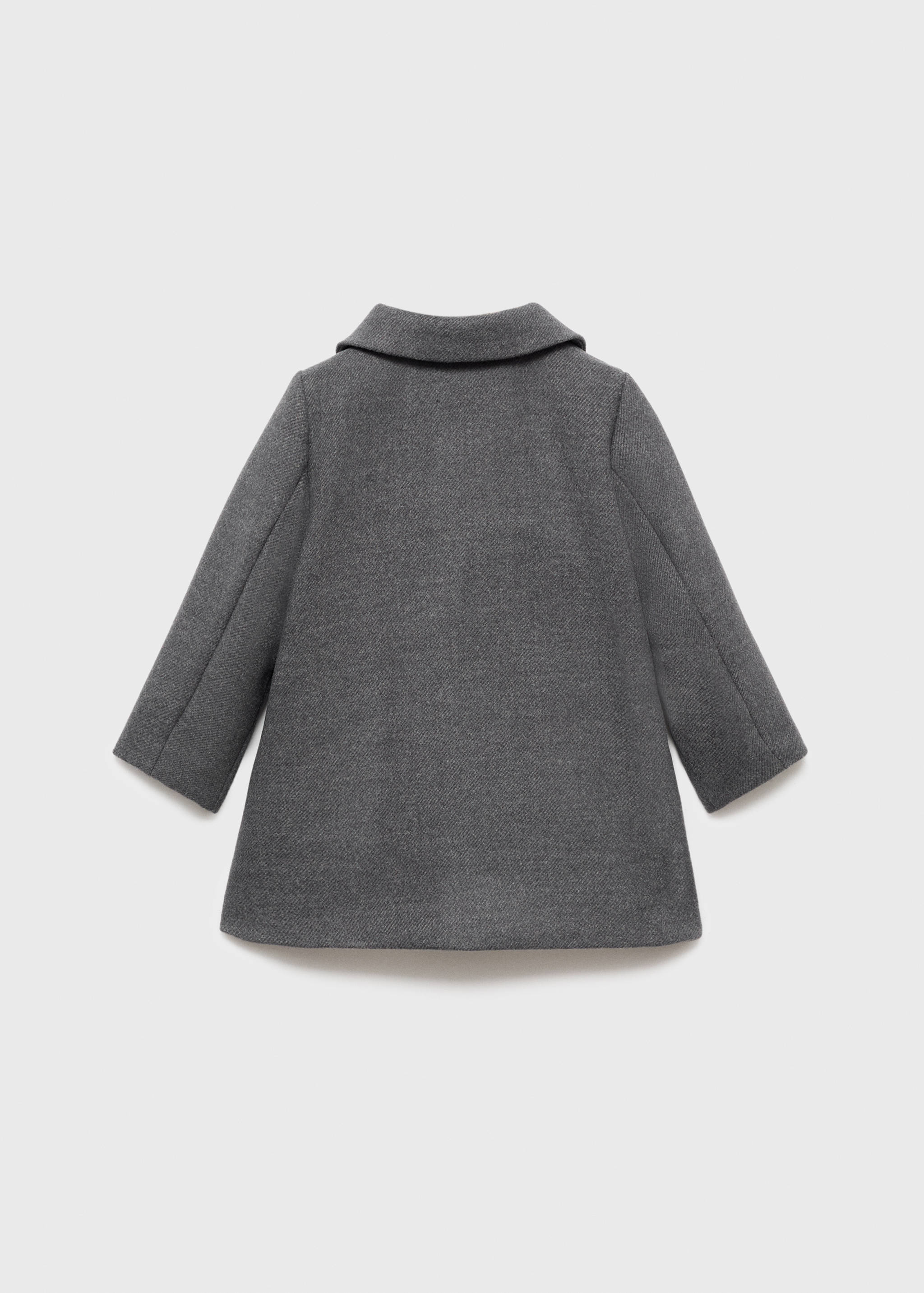 Abrigo paño midi - Reverso del artículo