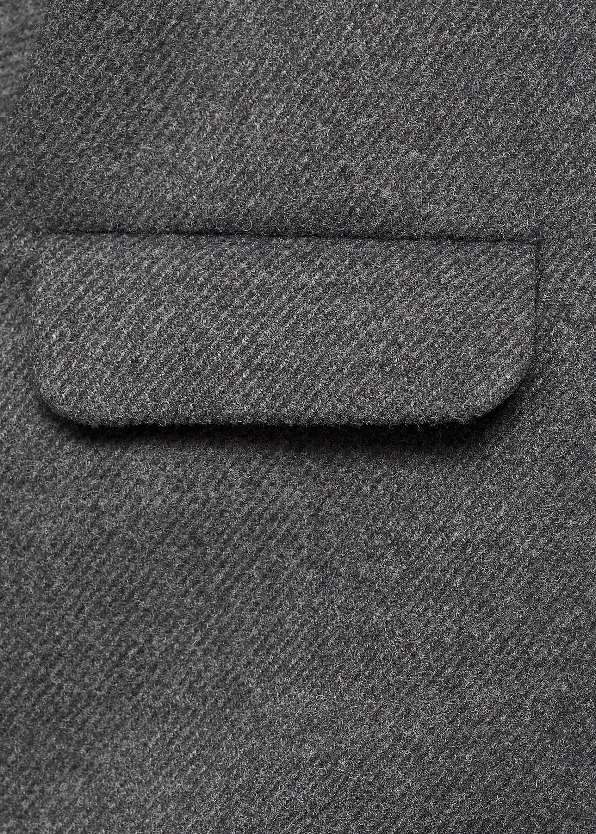 Cloth midi-coat — Medium Heather Grey