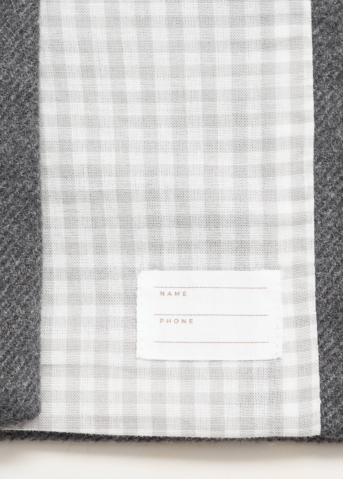 Cloth midi-coat — Medium Heather Grey