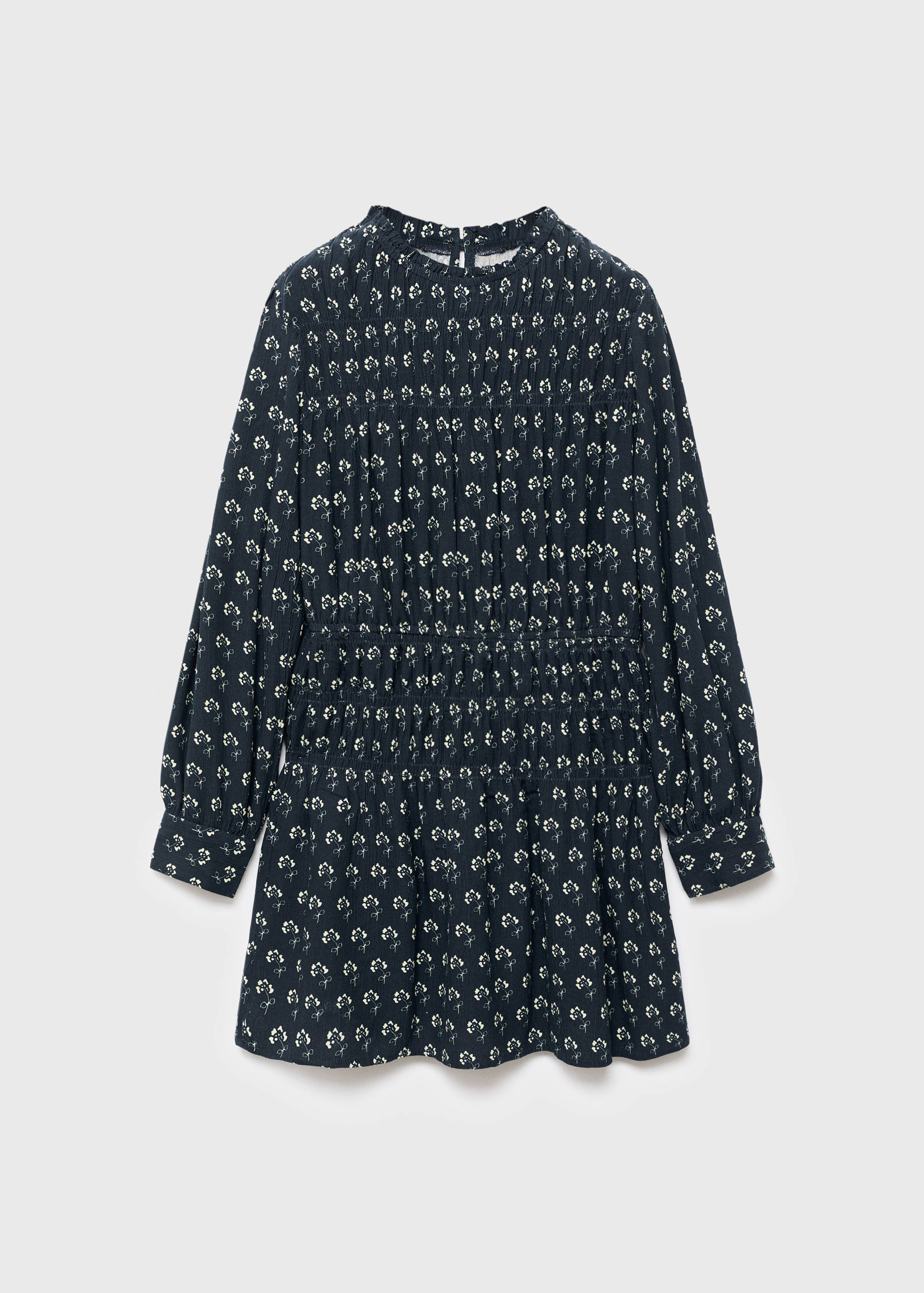 فستان زهري بكم منفوخ - منتج دون نموذج