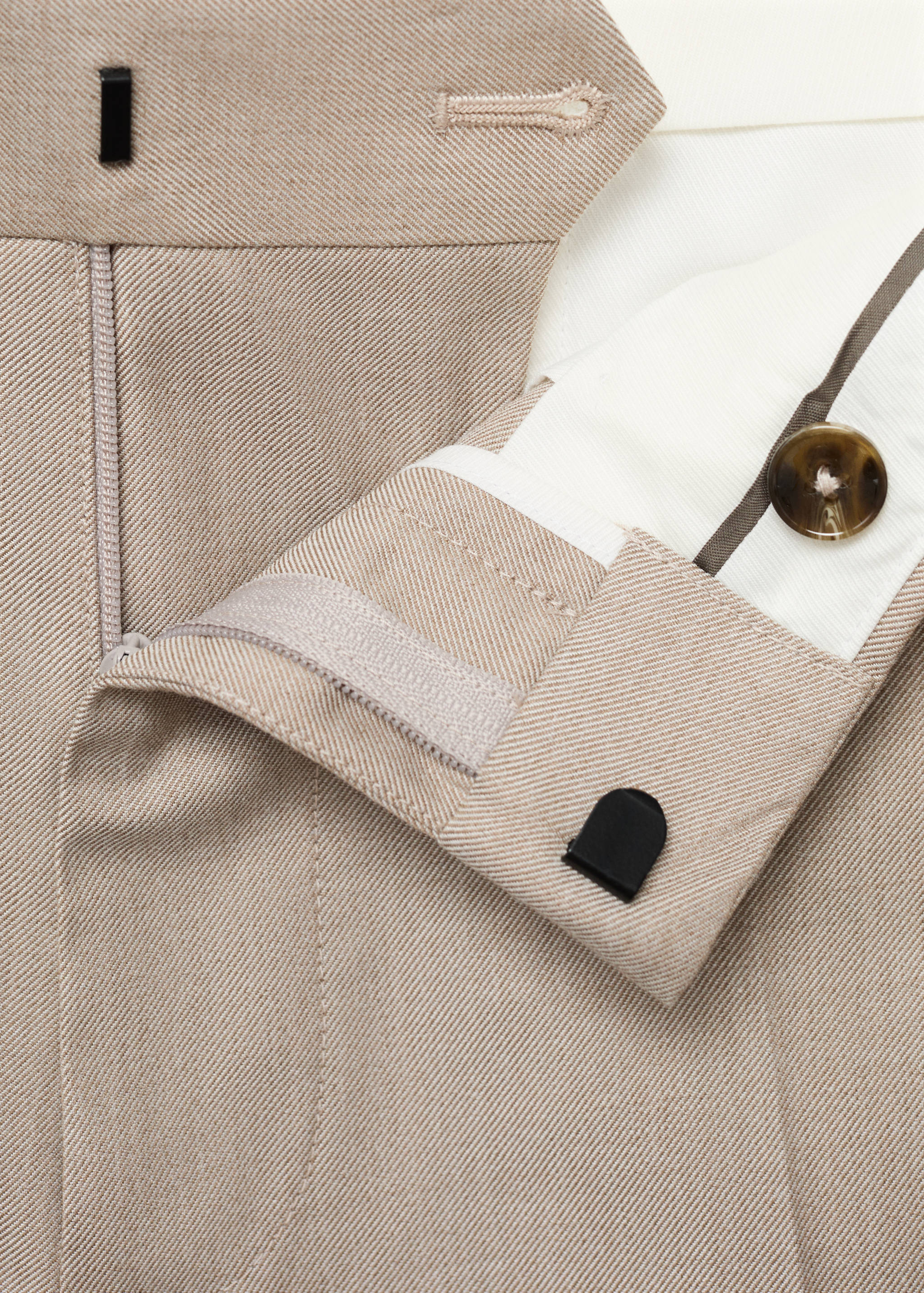 Paris slim-fit suit trousers - Details of the article 8