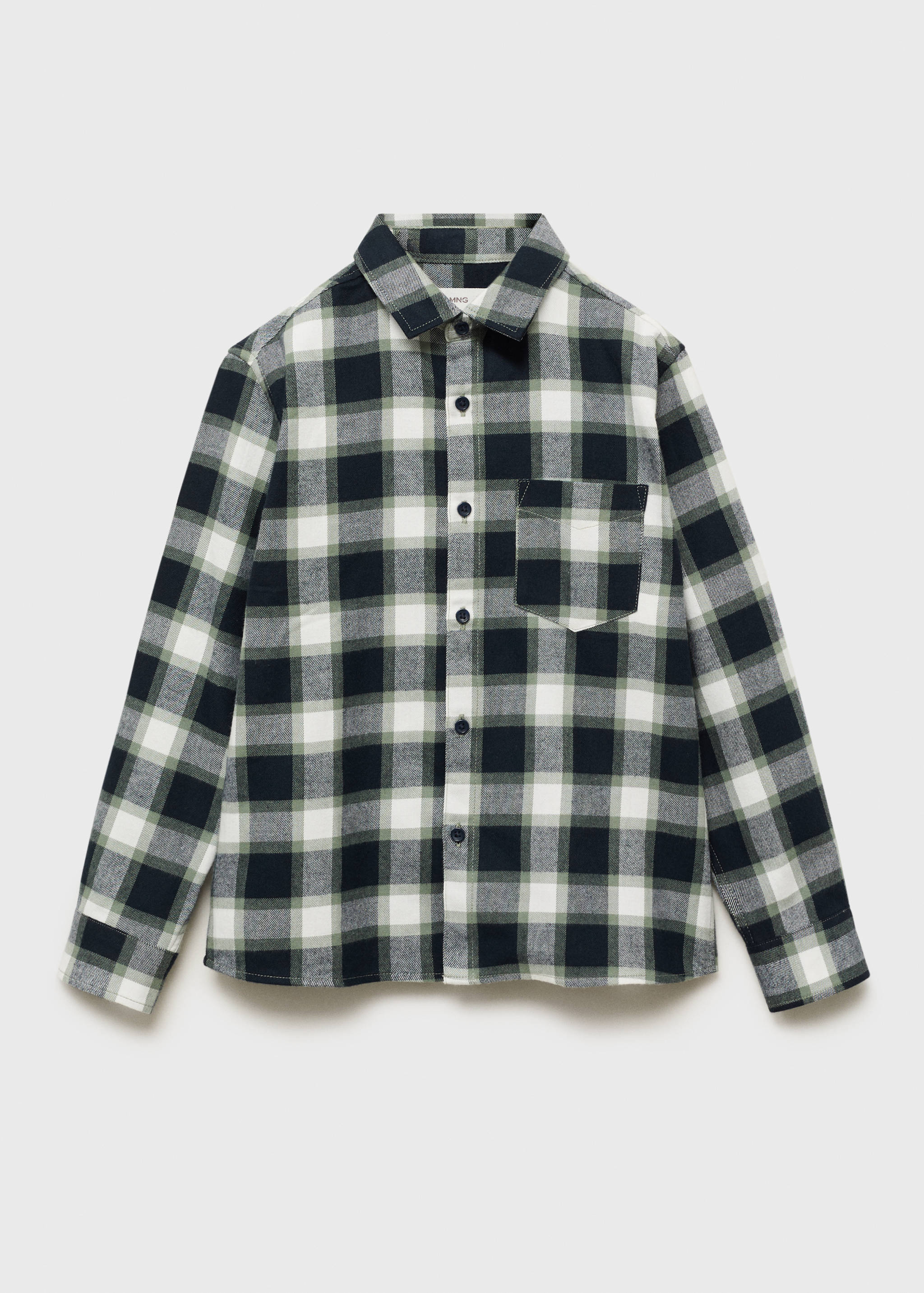 Check cotton shirt - Article without model