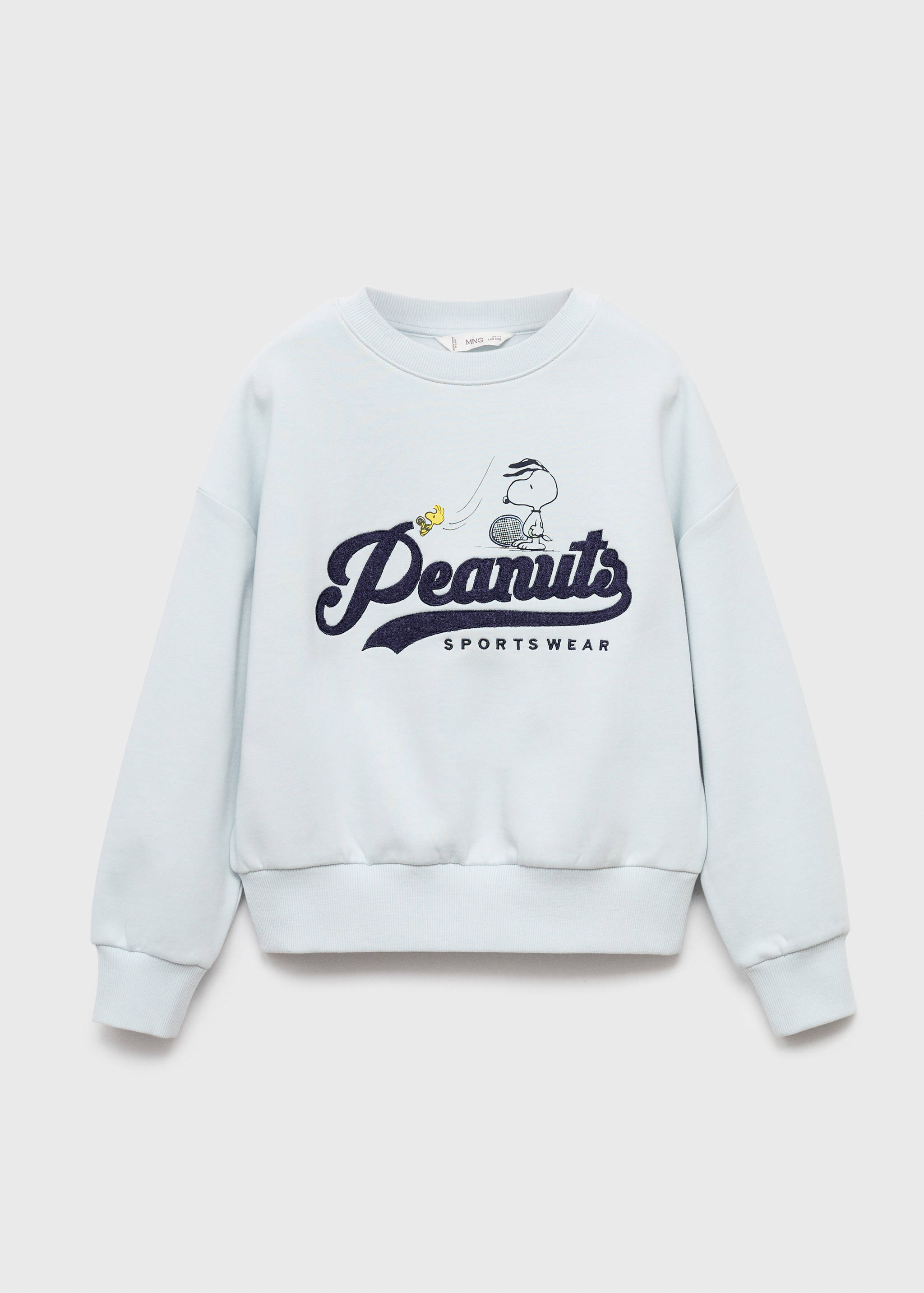 Embroidered Snoopy sweatshirt - Article without model