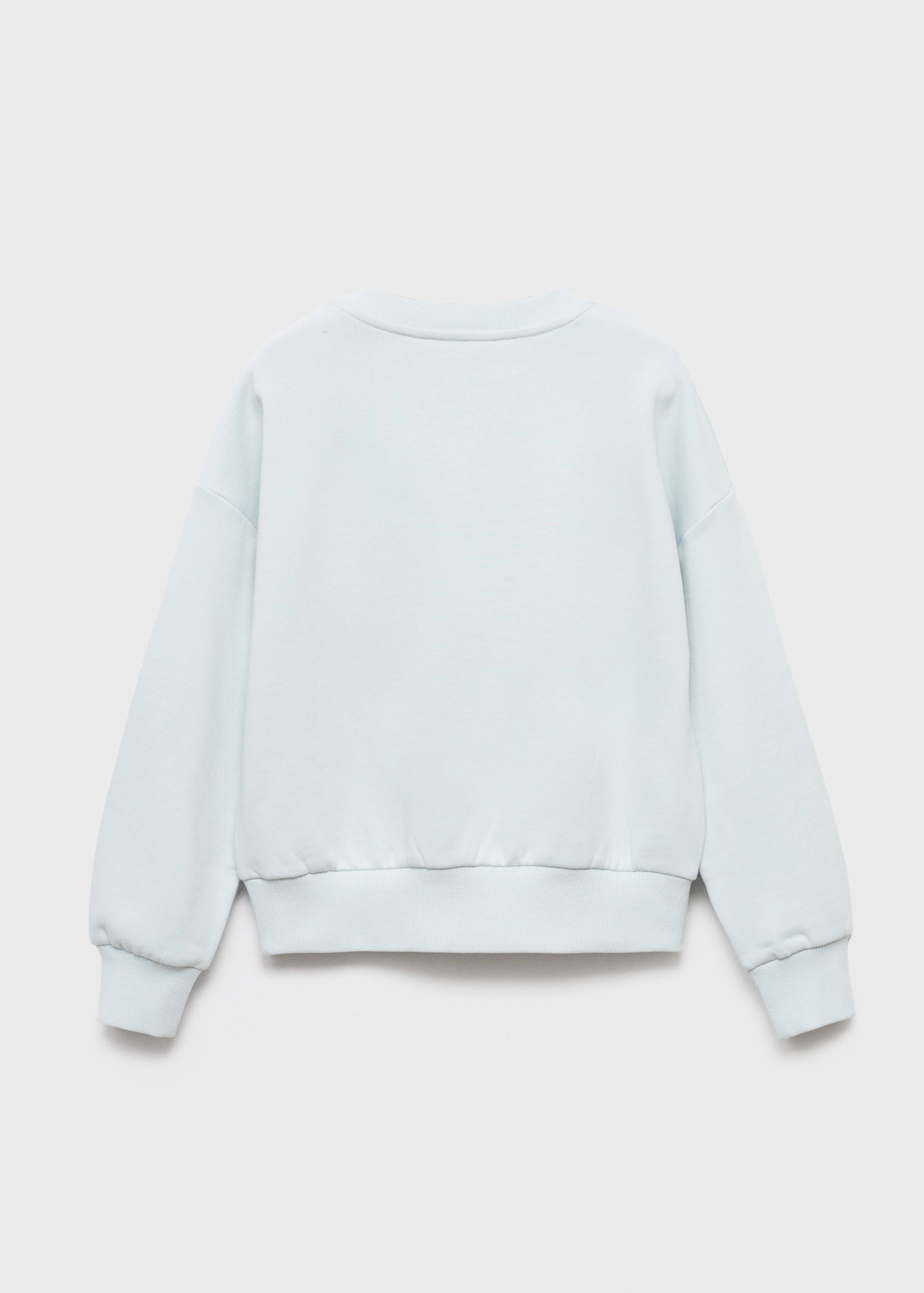 Embroidered Snoopy sweatshirt - Reverse of the article