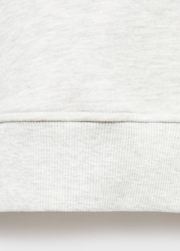 Snoopy-print sweatshirt — Light Heather Grey