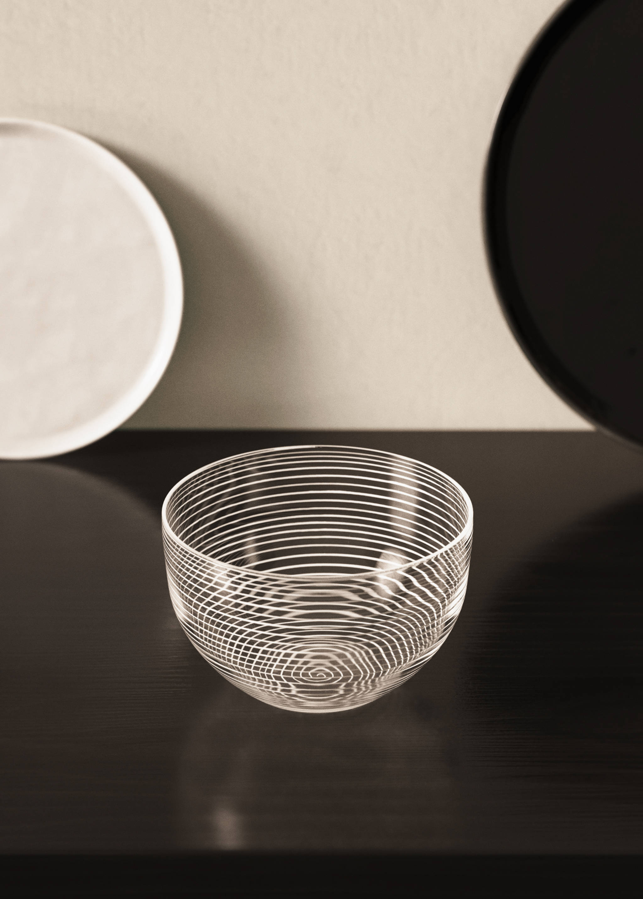 Bol en borosilicate avec lignes - Plan général