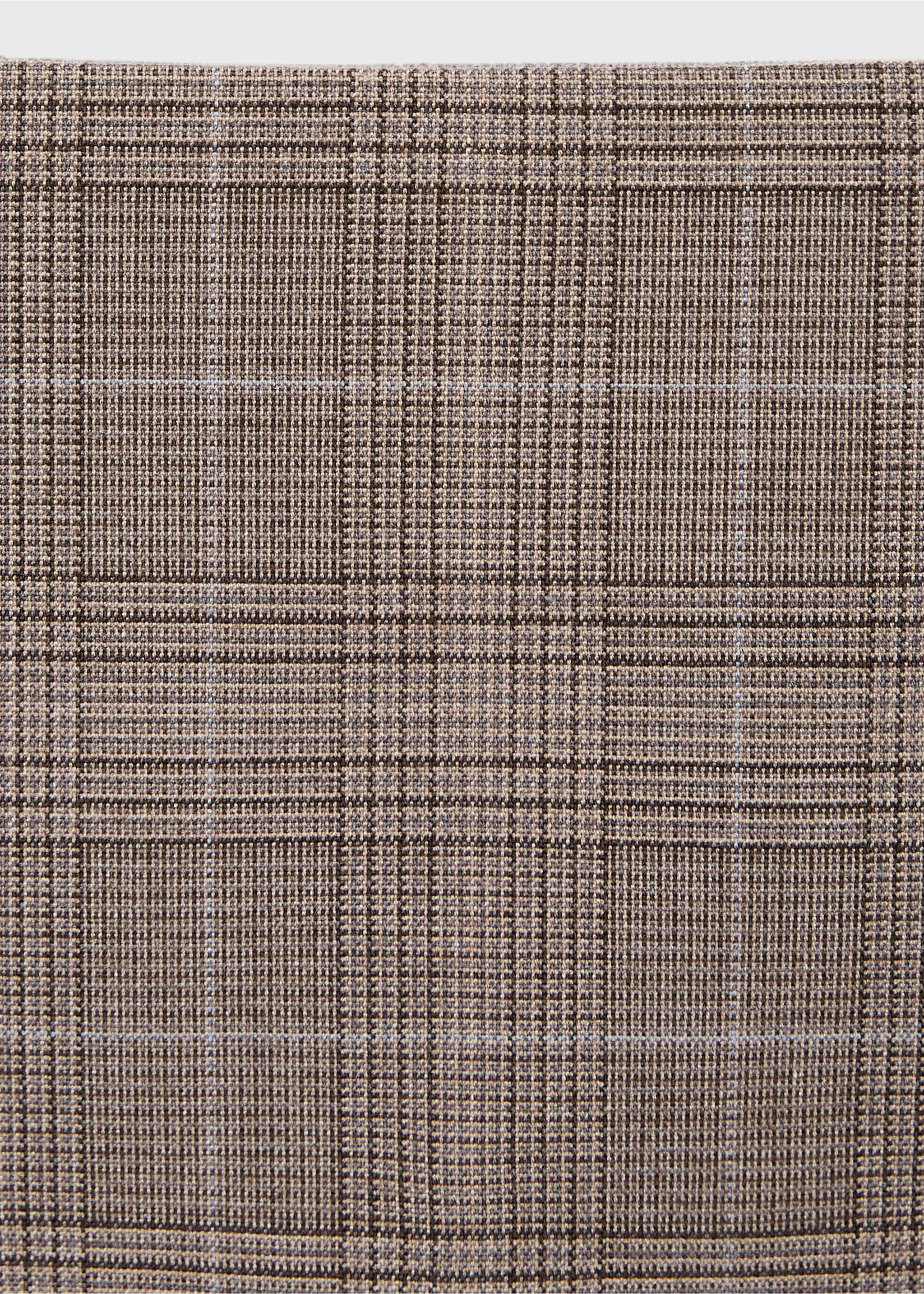 Minijupe plissée - Détail de l'article 8, Marron moyen. Ref: 17035167-00.