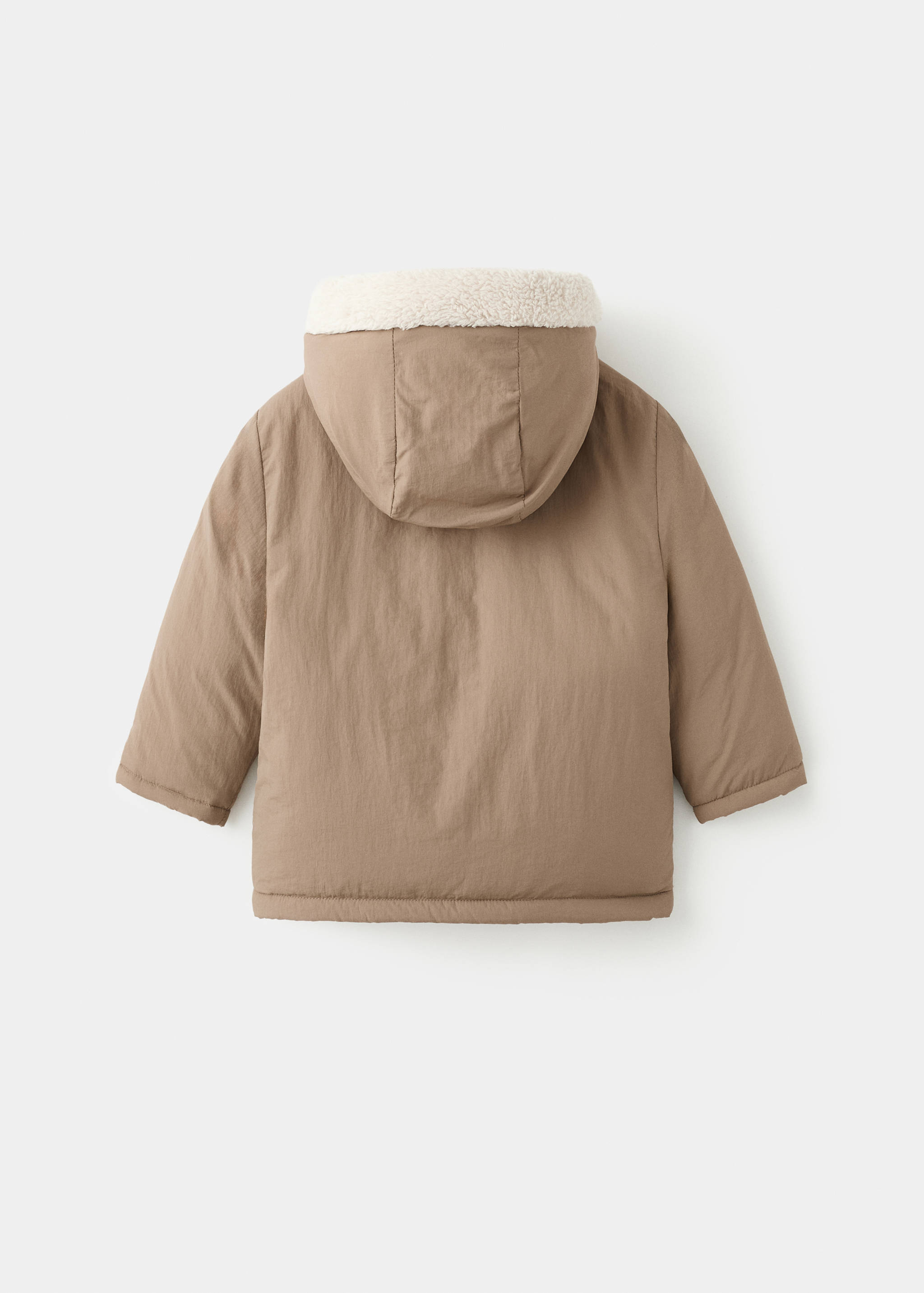 Anorak capucha botones - Reverso del artículo
