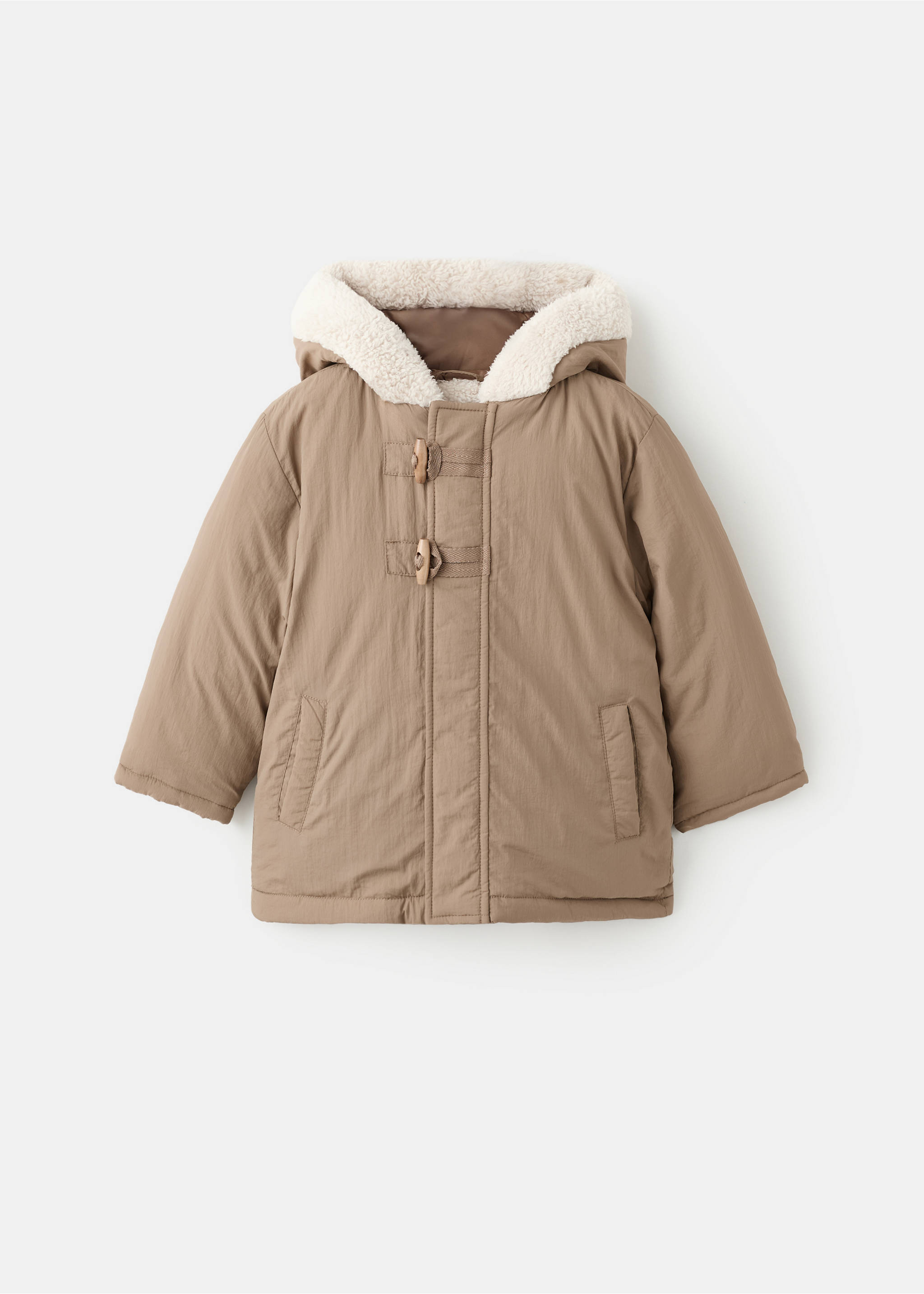 Anorak capucha botones - Artículo sin modelo, Arena. Ref: 17035787-00.