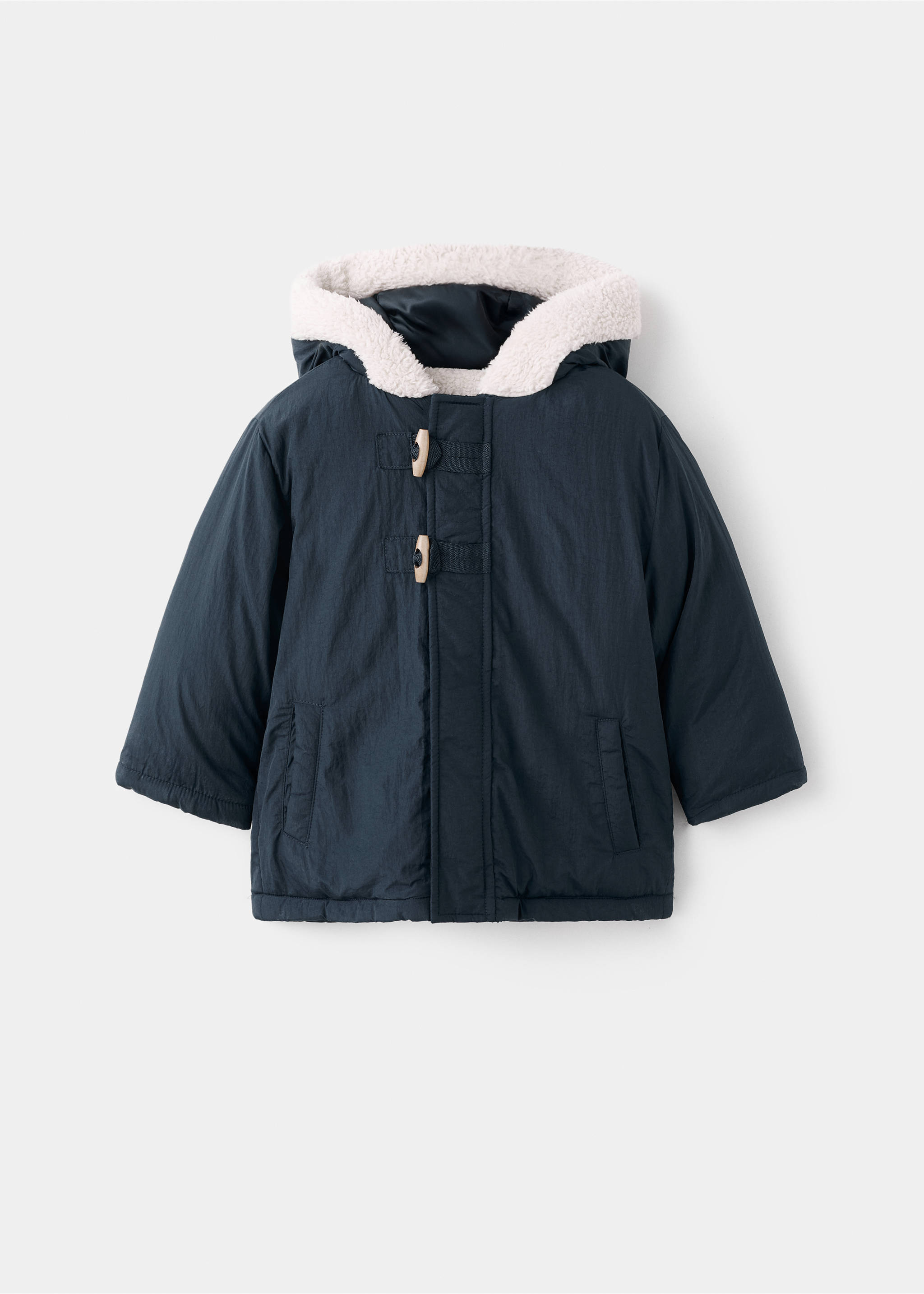 Anorak capucha botones - Artículo sin modelo, Azul marino. Ref: 17035787-00.