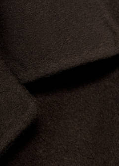 Wool jacket with buttons — Coffee 8