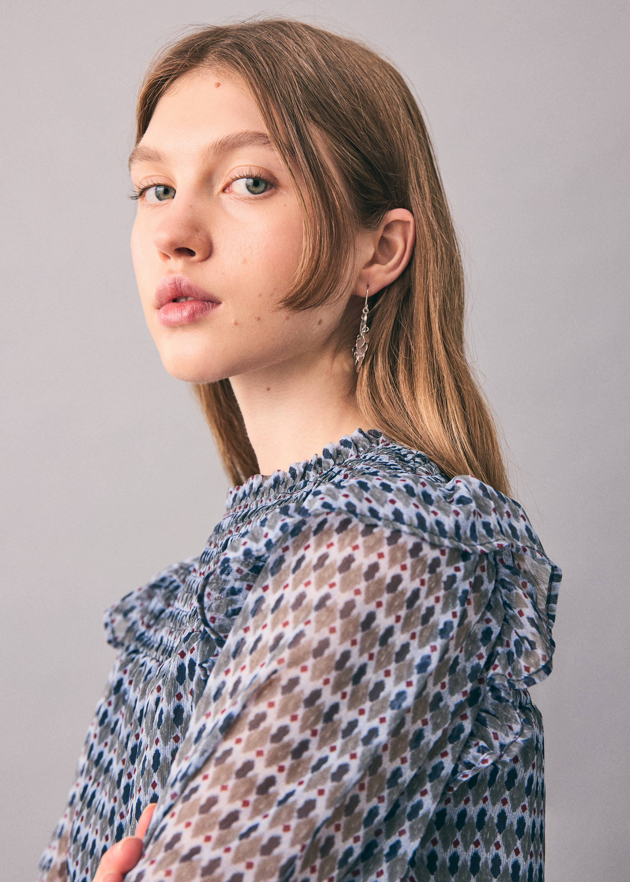 Blouse en imprimé ethnique - Détail de l'article 1