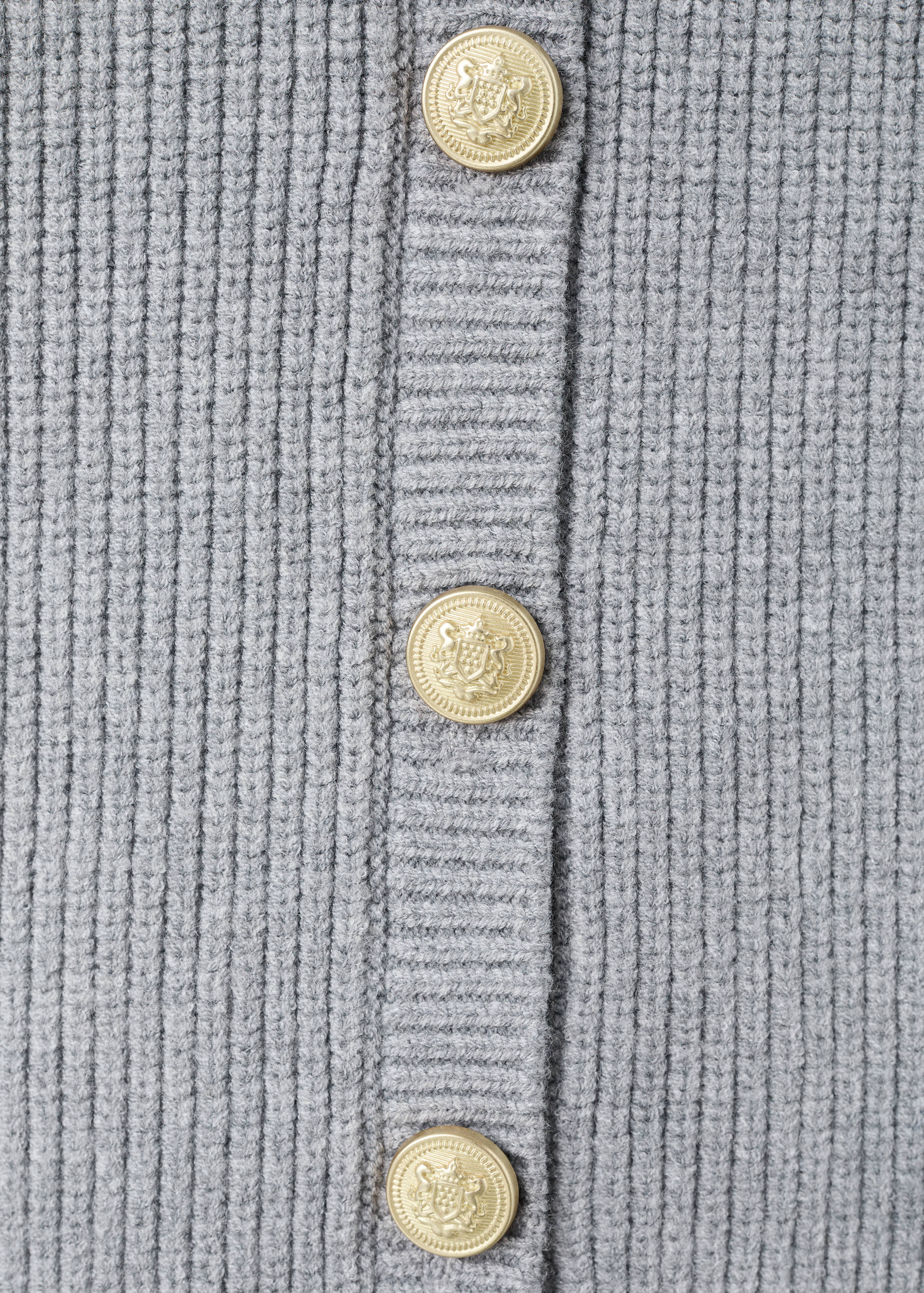 Combined knitted cardigan - Details of the article 0