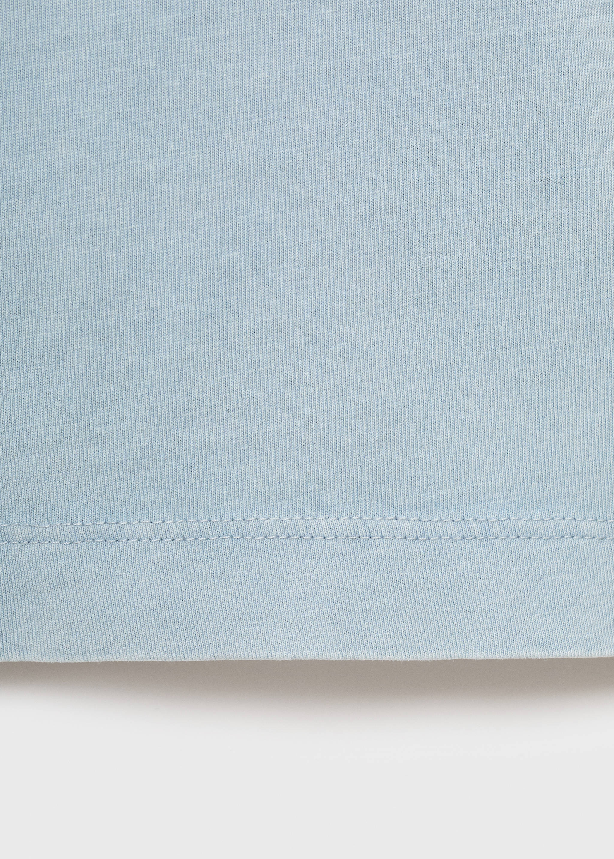 Printed cotton-blend t-shirt - Details of the article 0